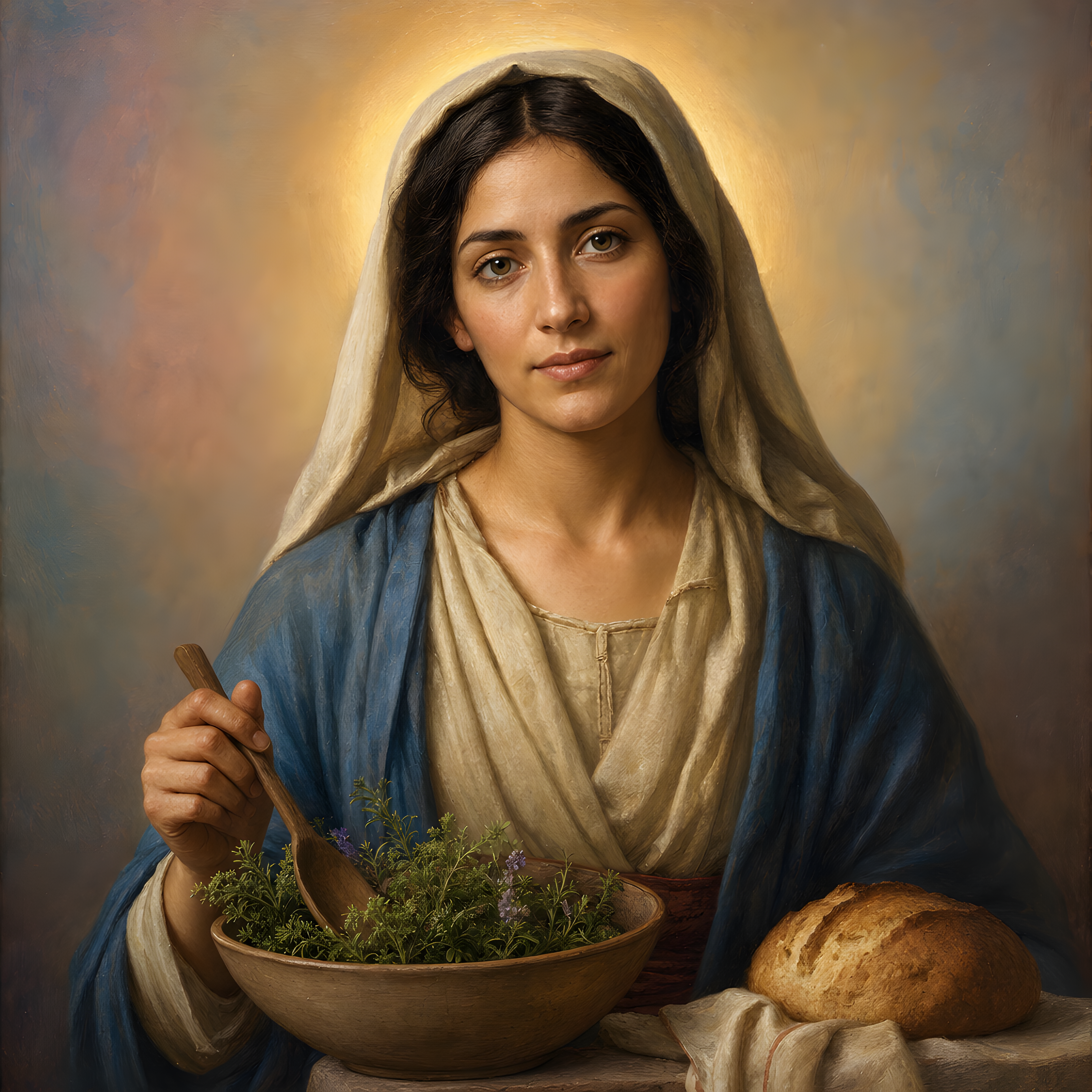 Portrait of St. Martha