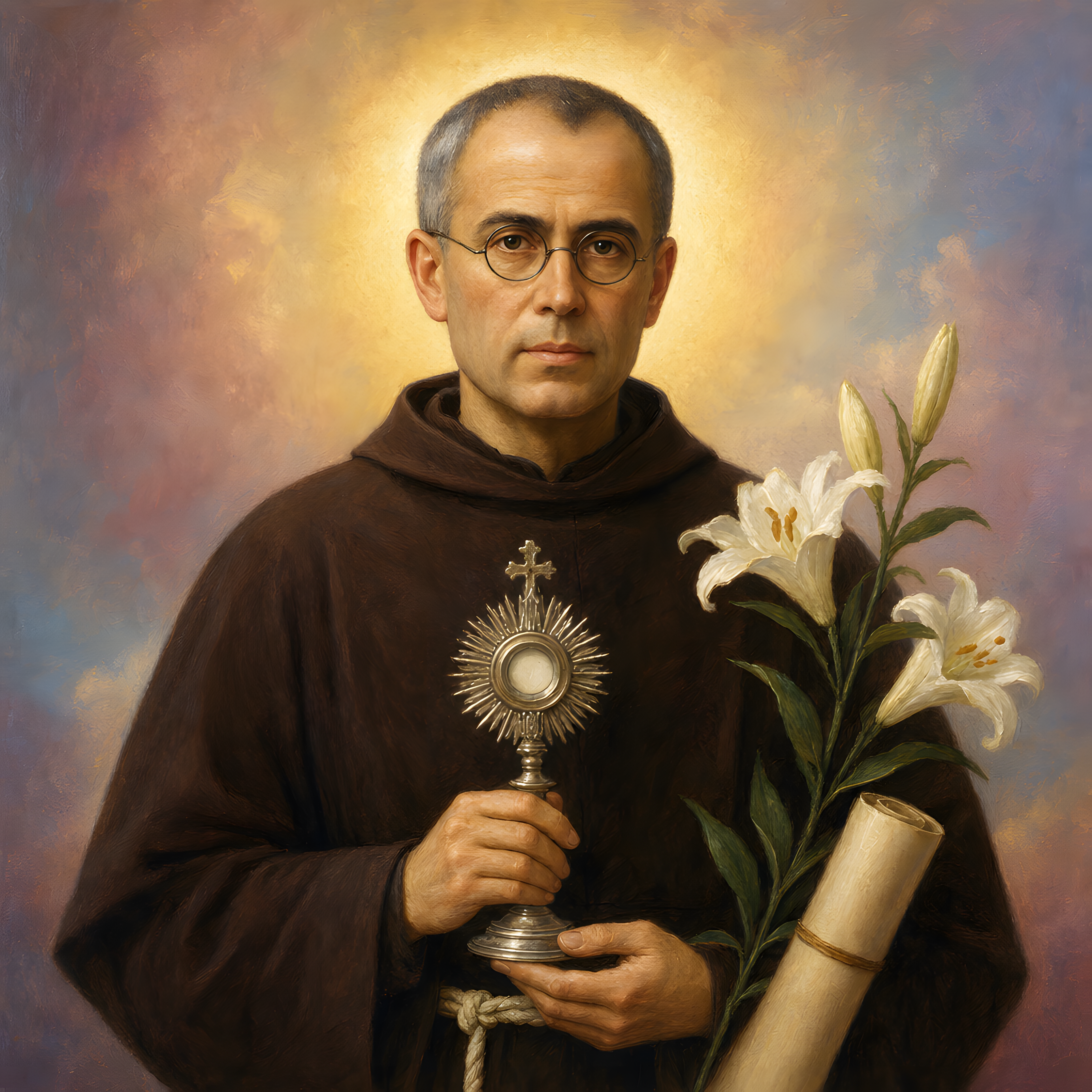 Portrait of St. Maximilian Kolbe