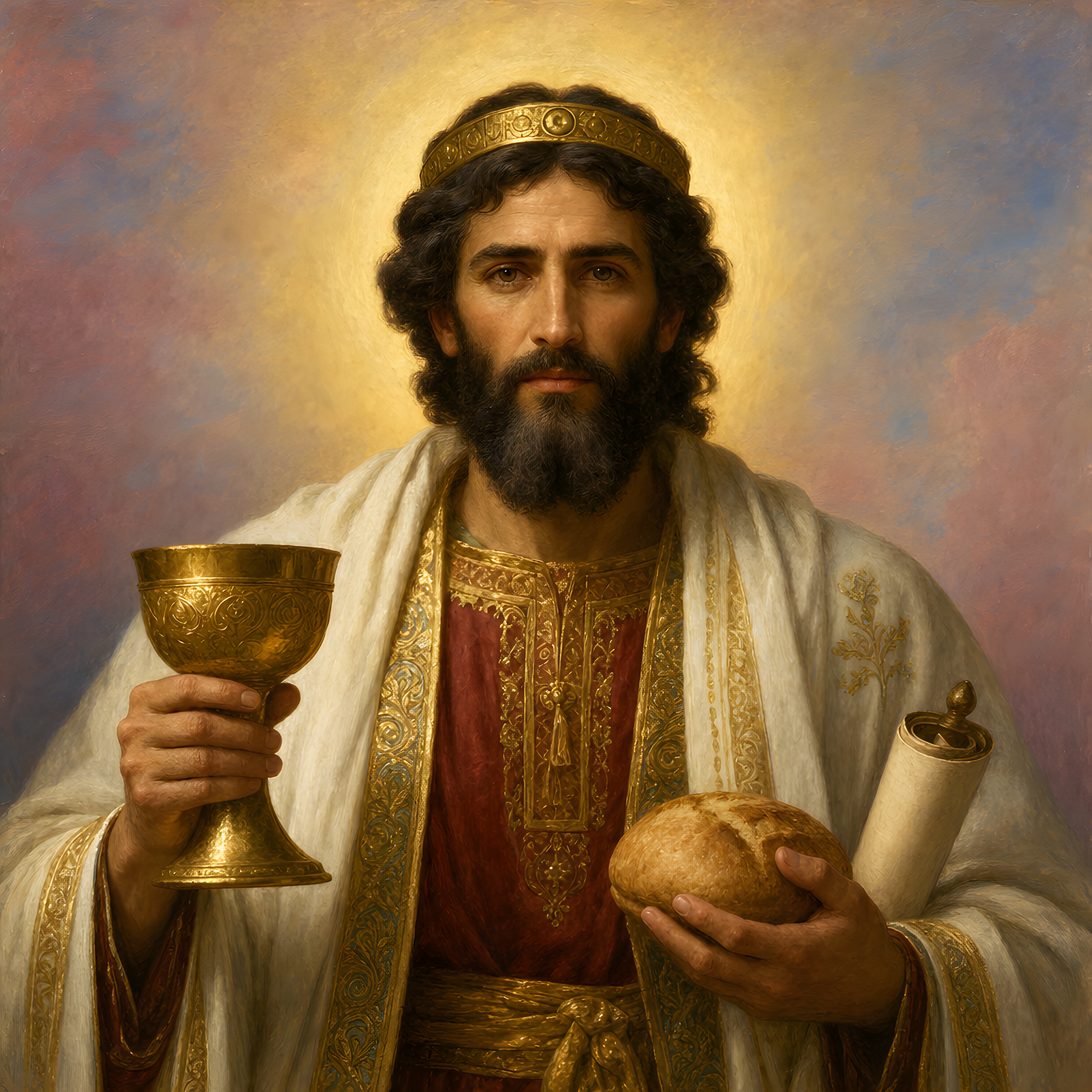 Portrait of St. Melchizedek