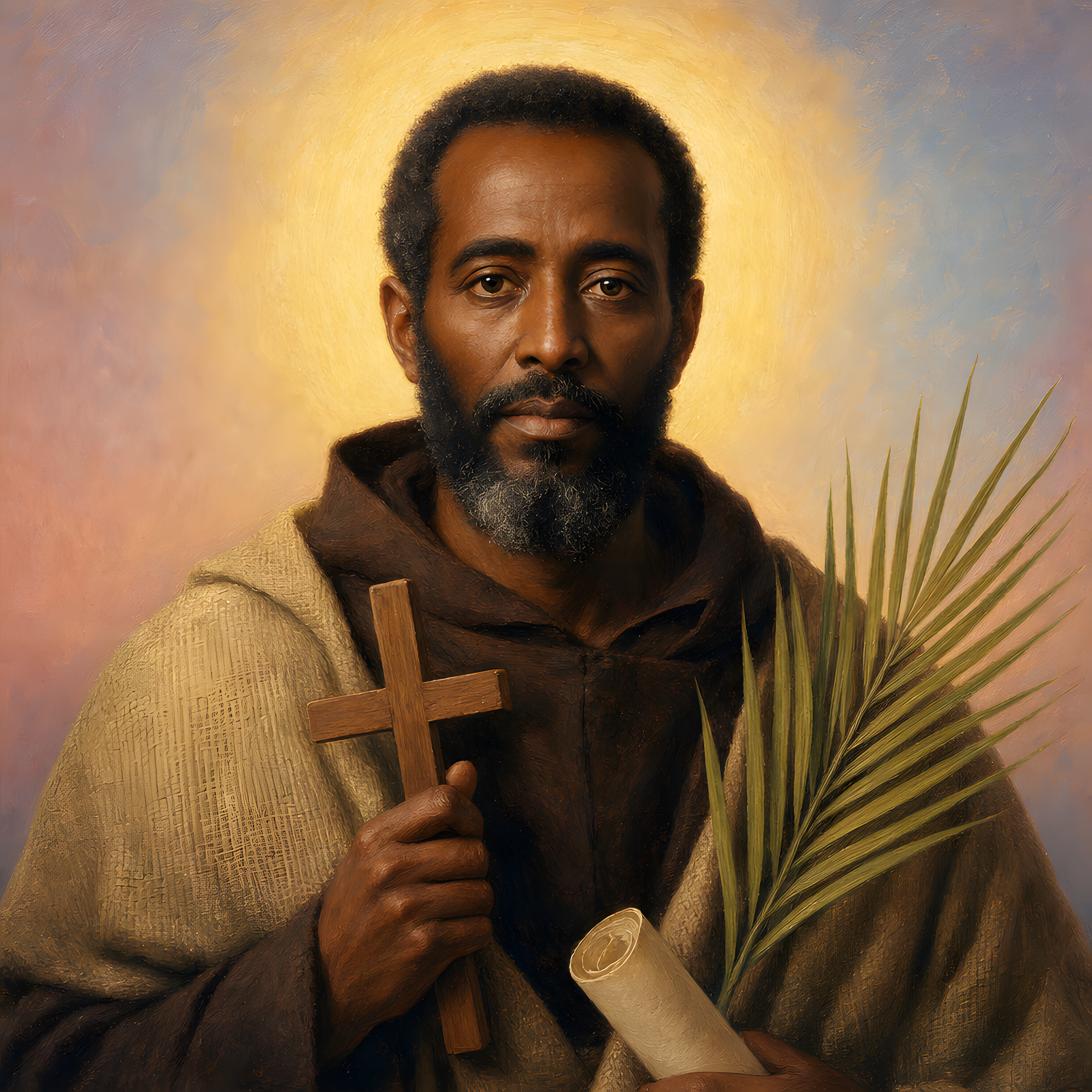 Portrait of St. Moses the Black