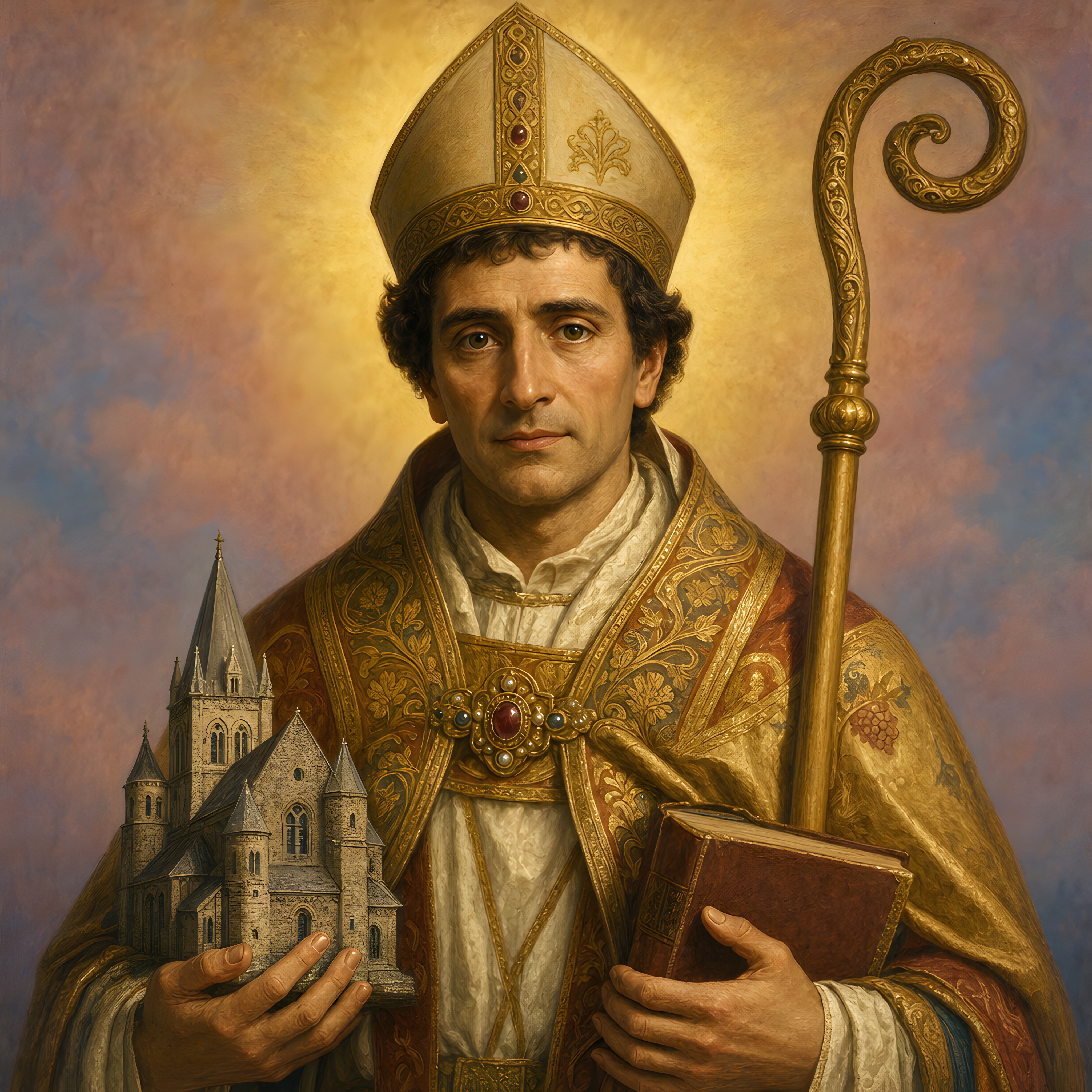 Portrait of St. Namatius of Clermont