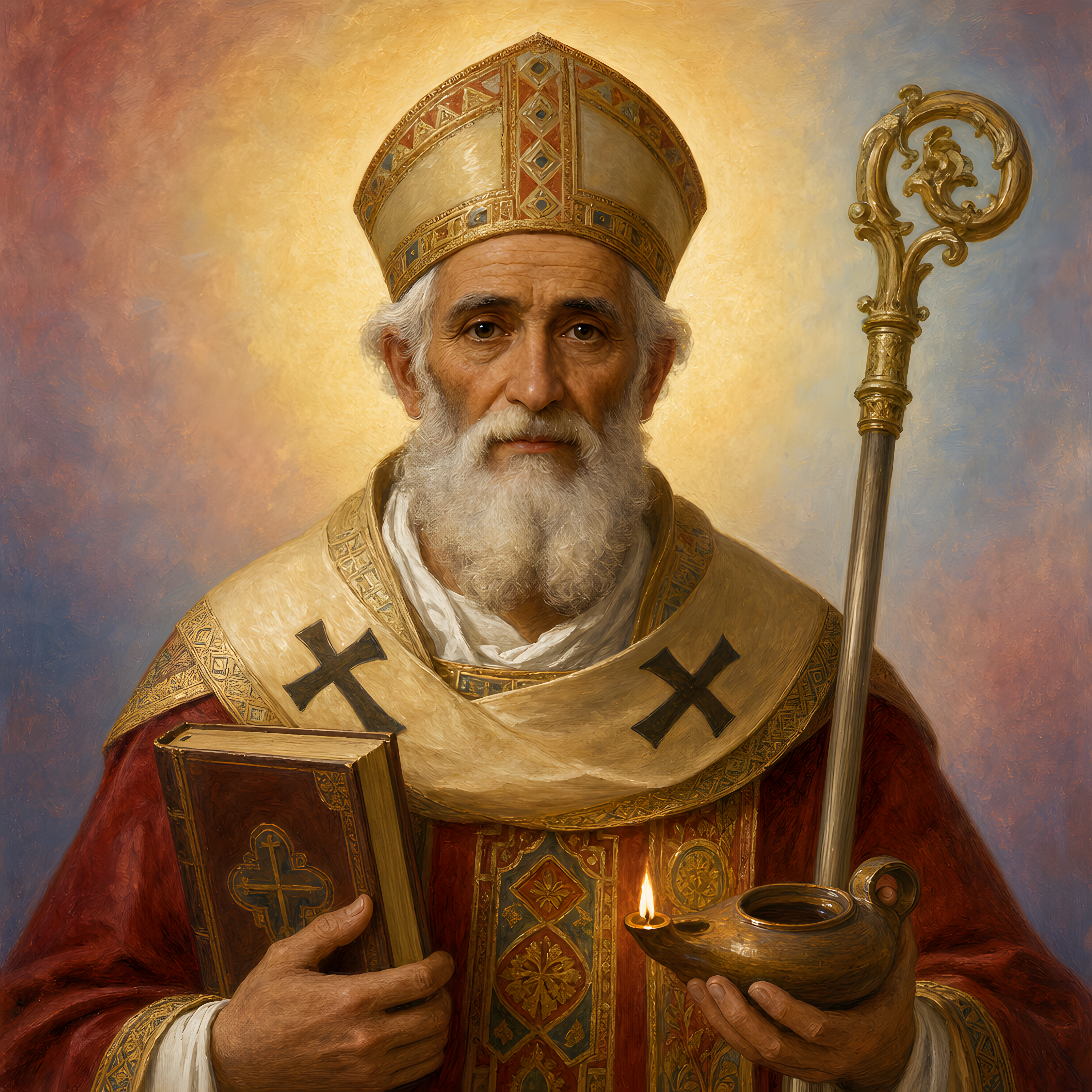 Portrait of St. Narcissus of Jerusalem