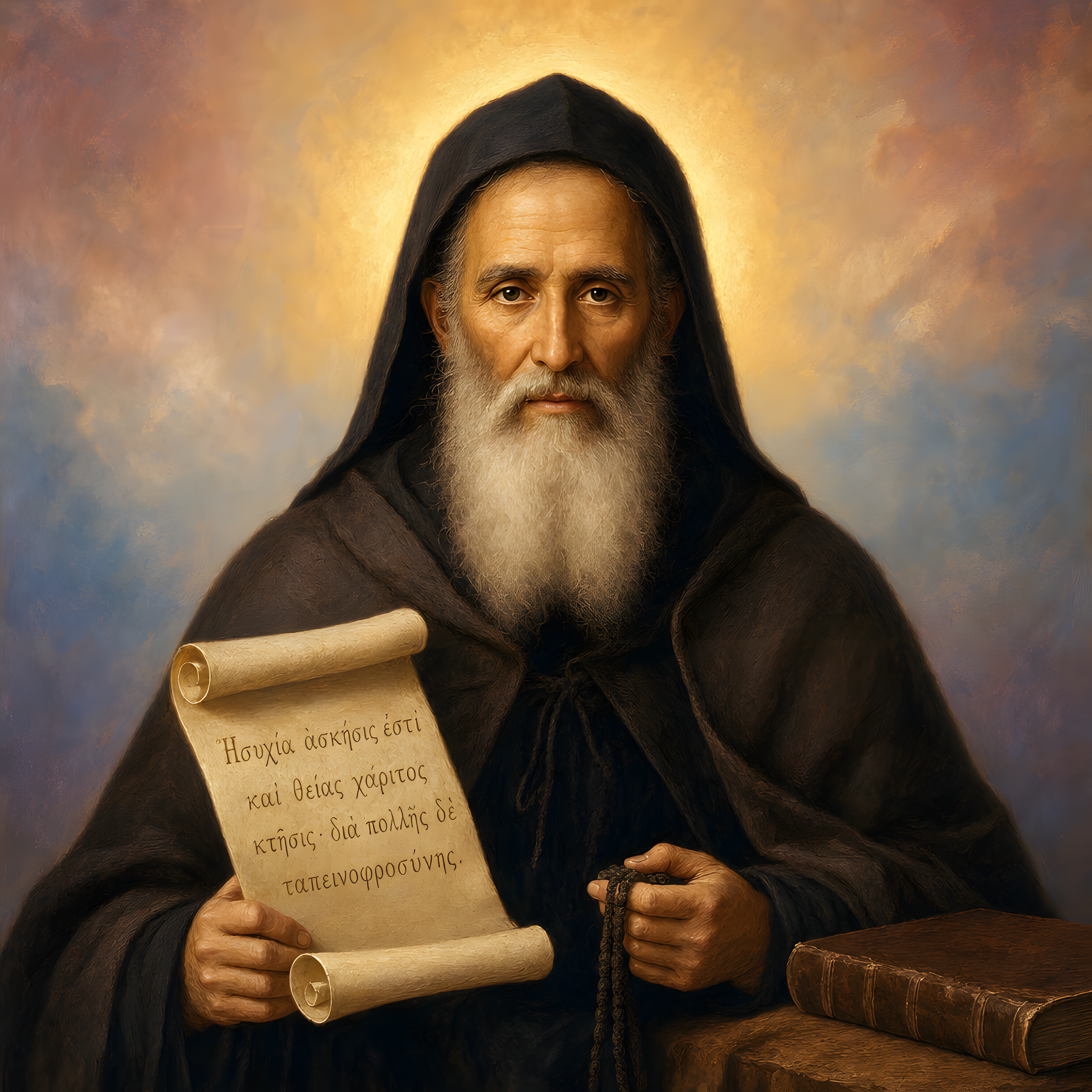 Portrait of St. Nilus the Elder