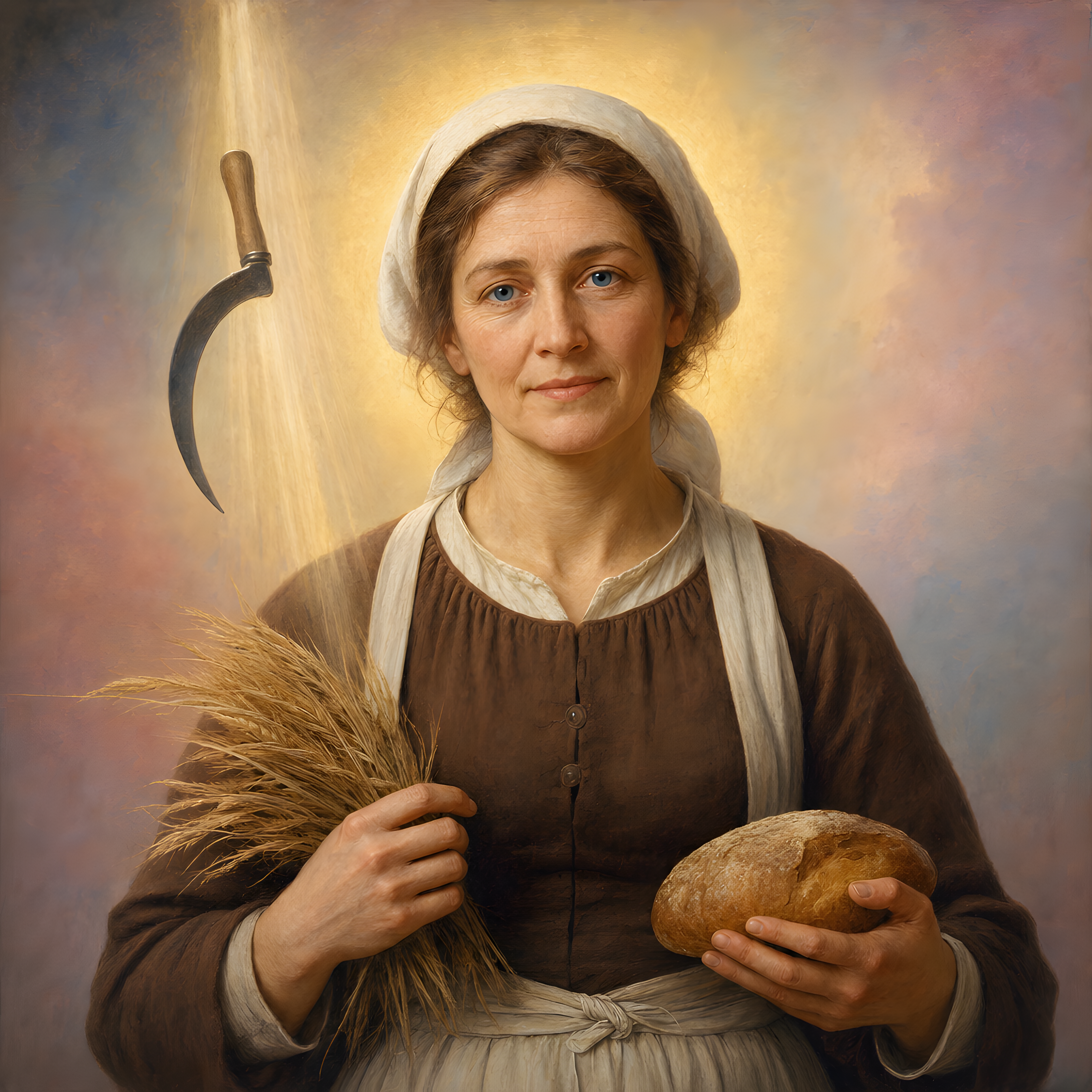 Portrait of St. Notburga