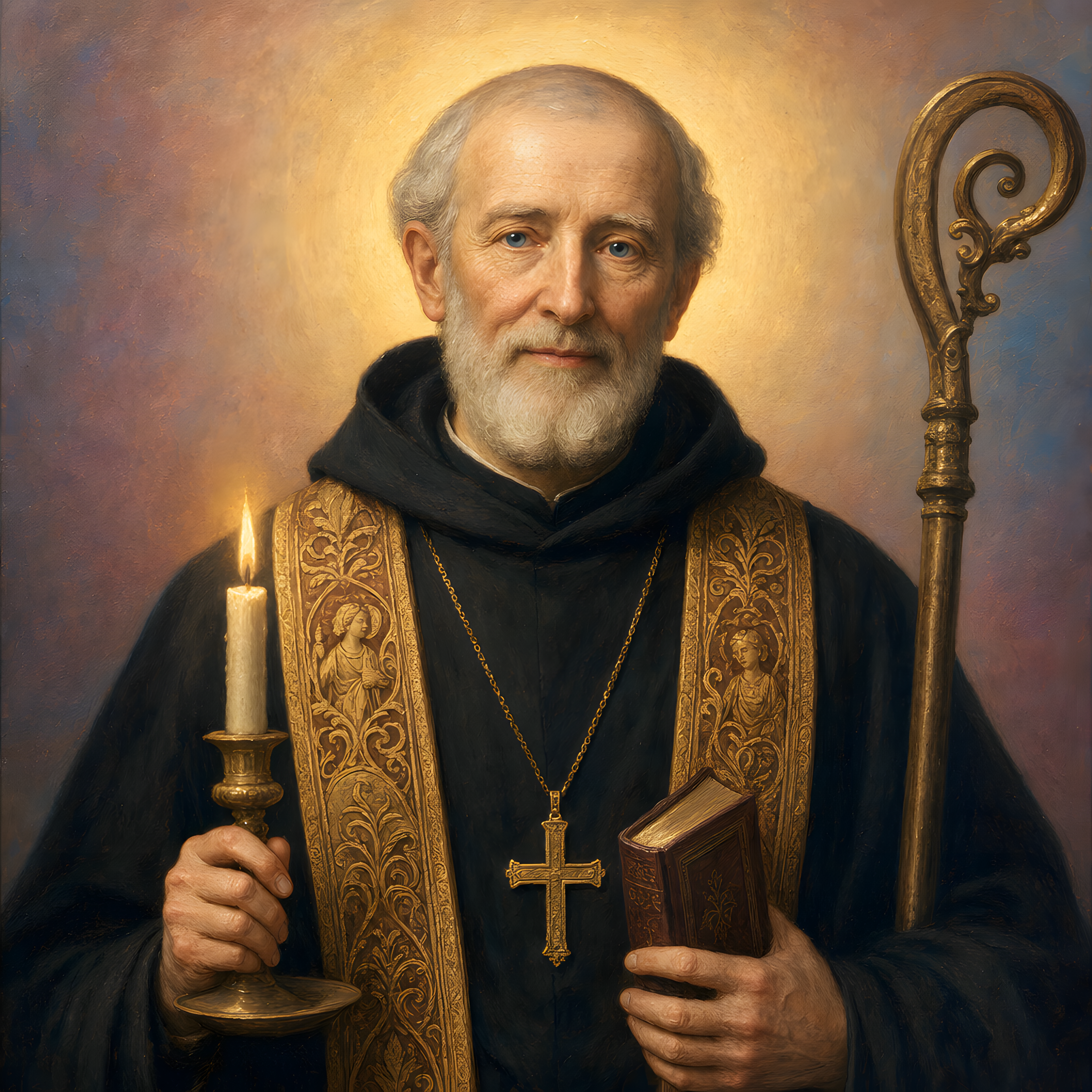 Portrait of St. Odilo of Cluny