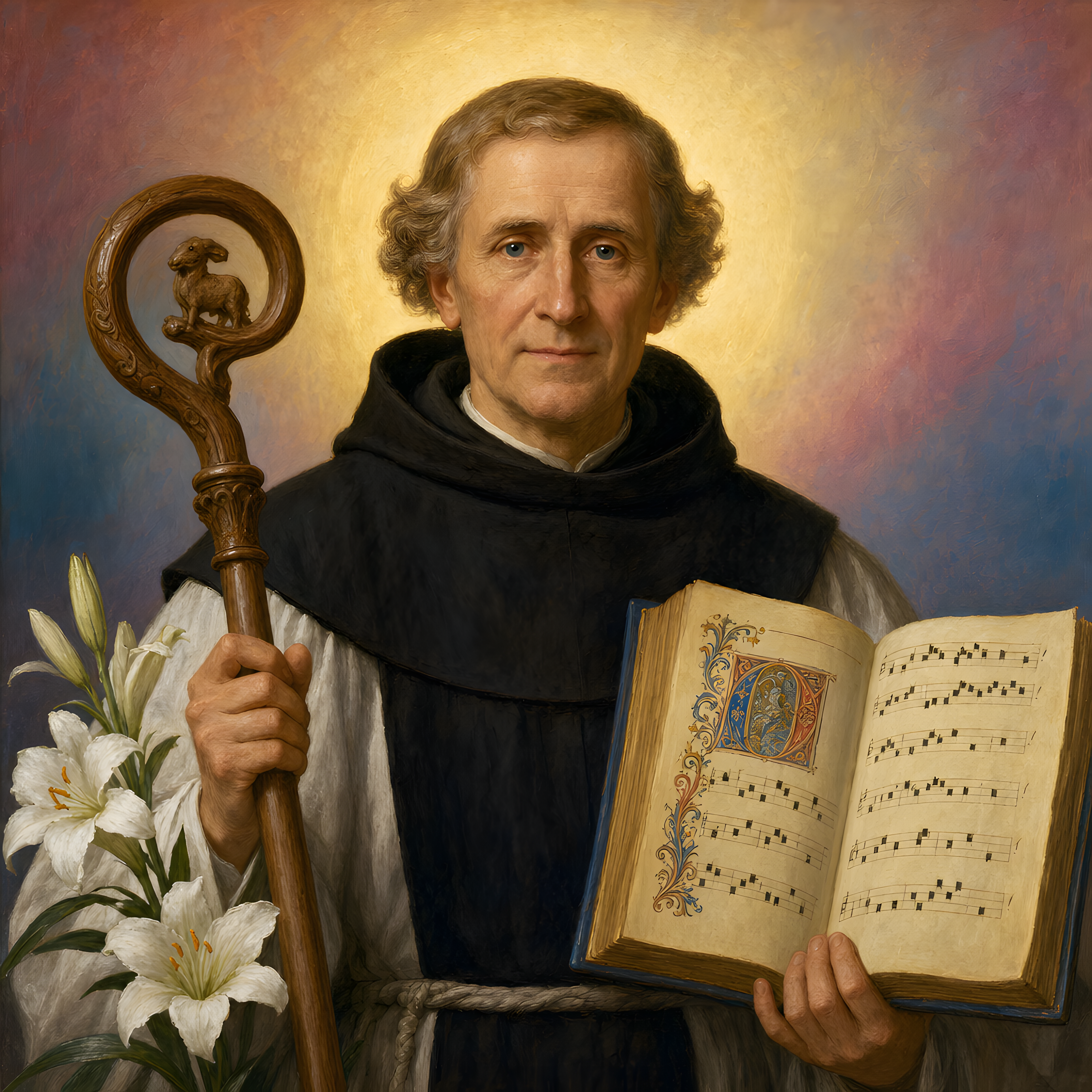 Portrait of St. Odo of Cluny