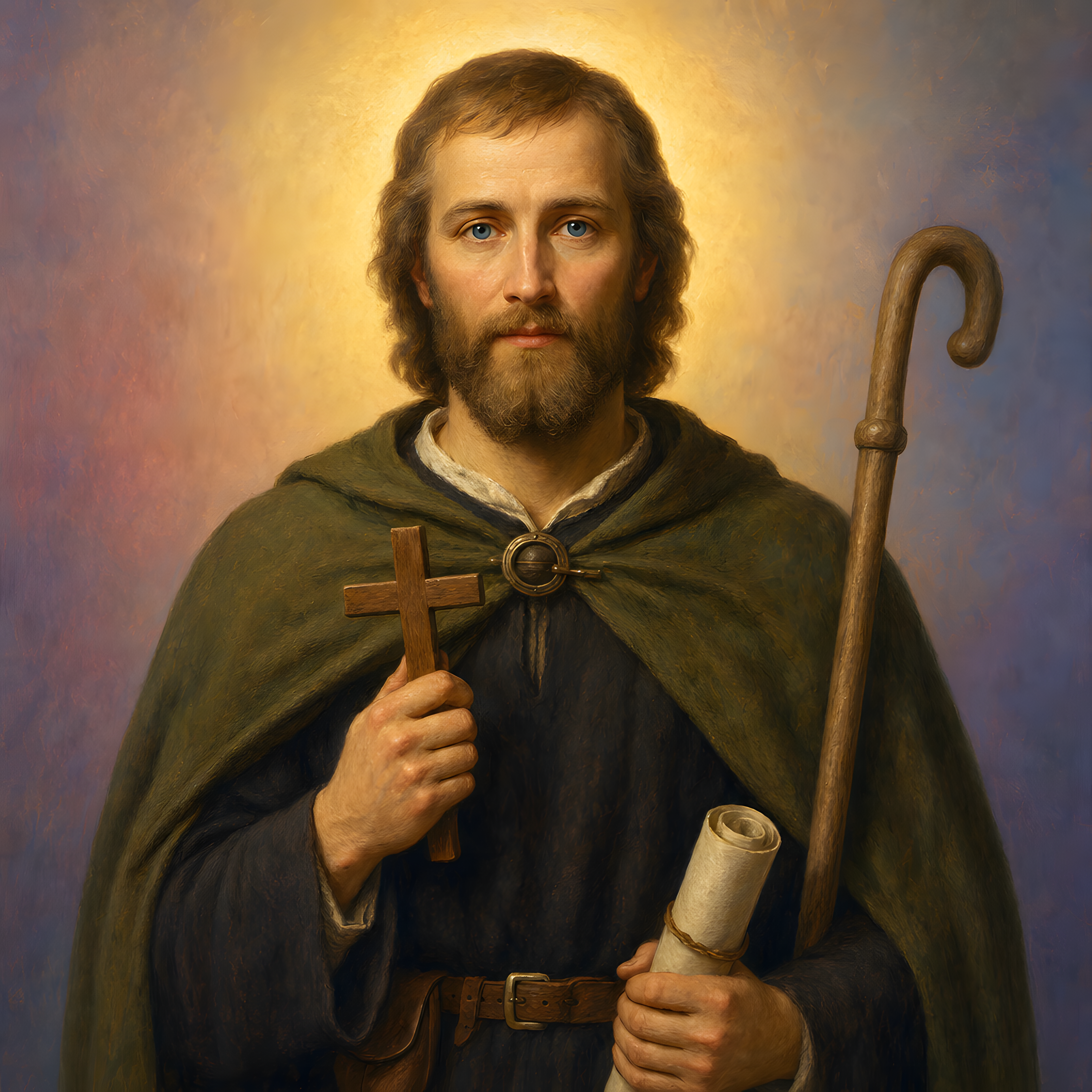 Portrait of St. Odulf