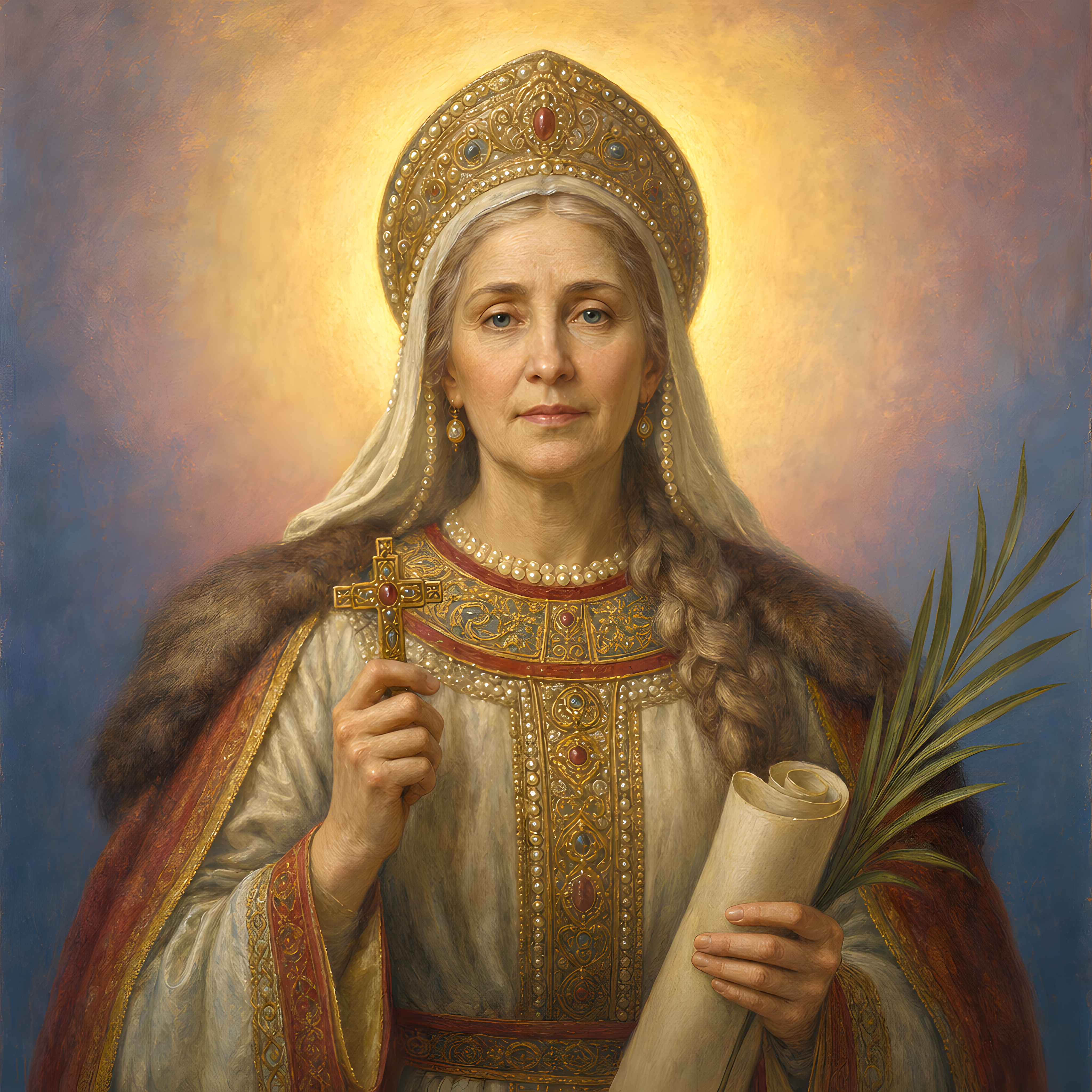 Portrait of St. Olga of Kiev