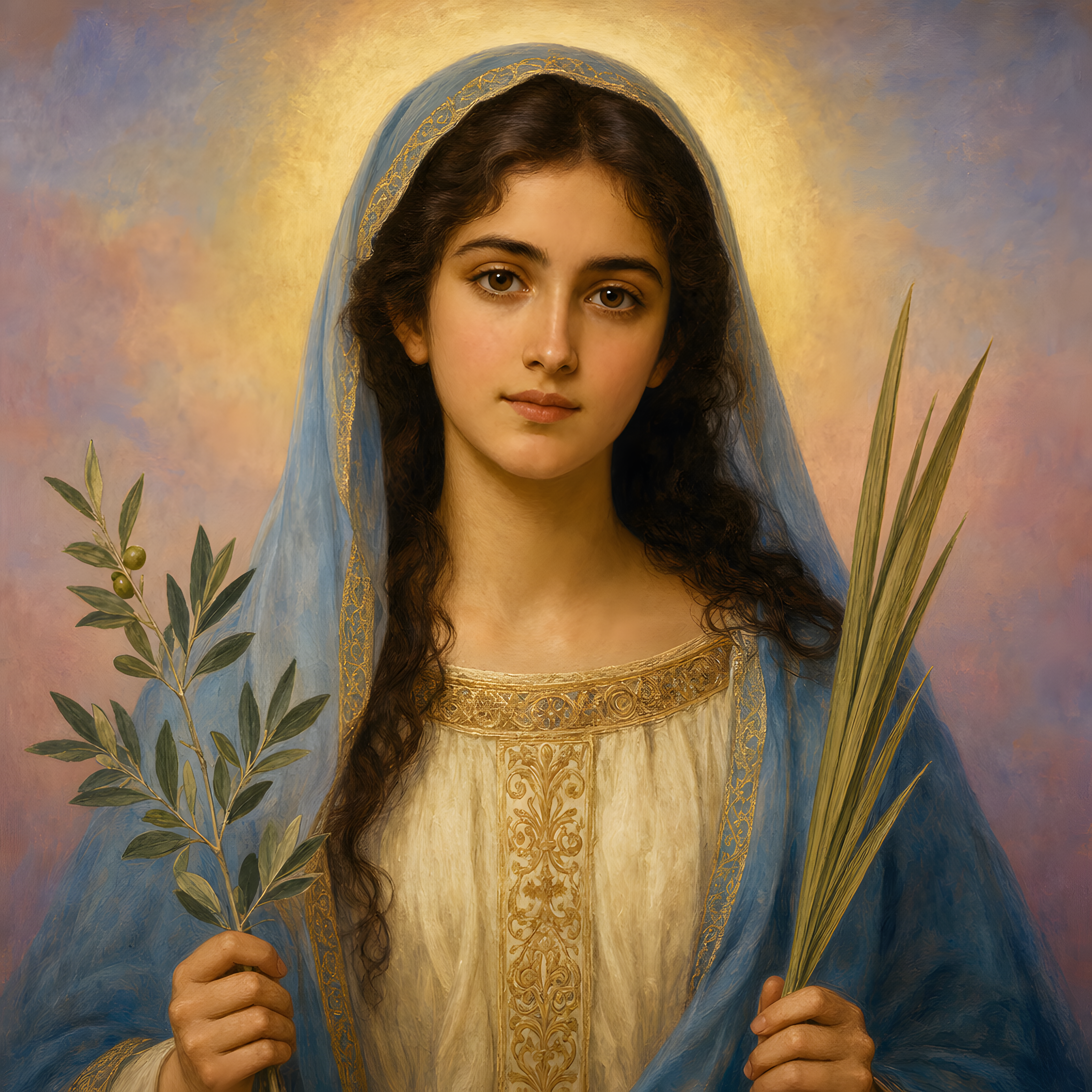 Portrait of St. Olivia of Palermo