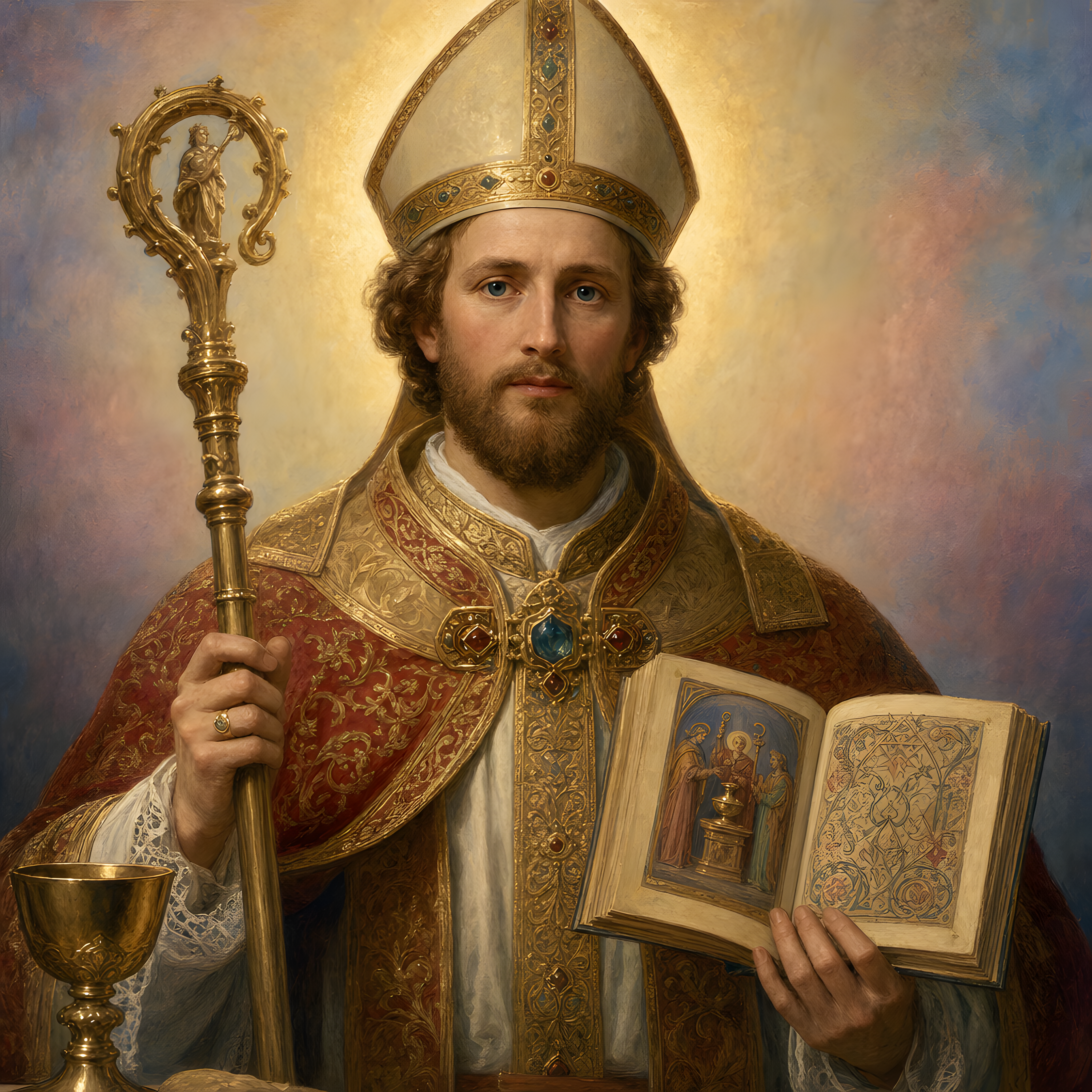 Portrait of St. Osmund of Salisbury