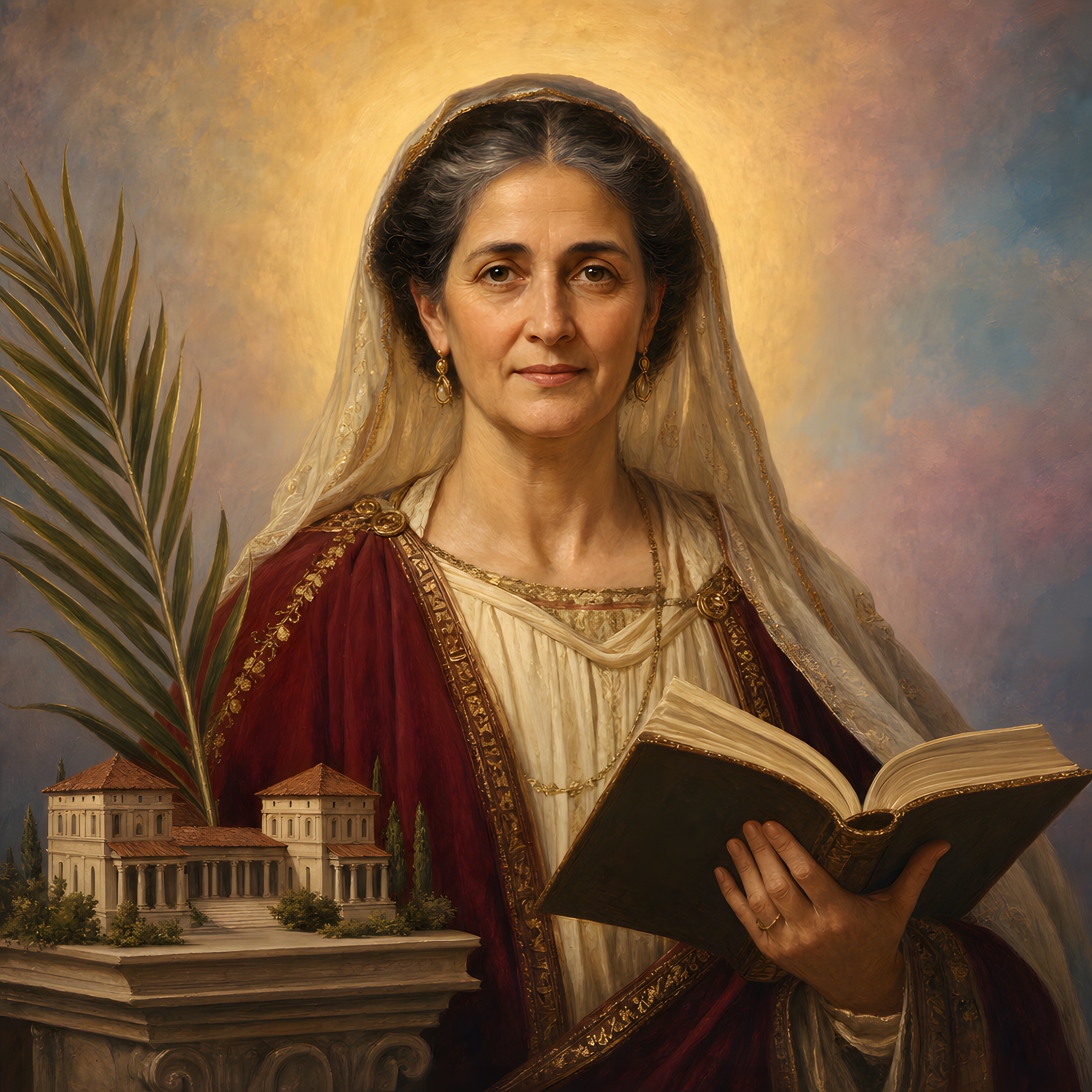 Portrait of St. Paula of Rome