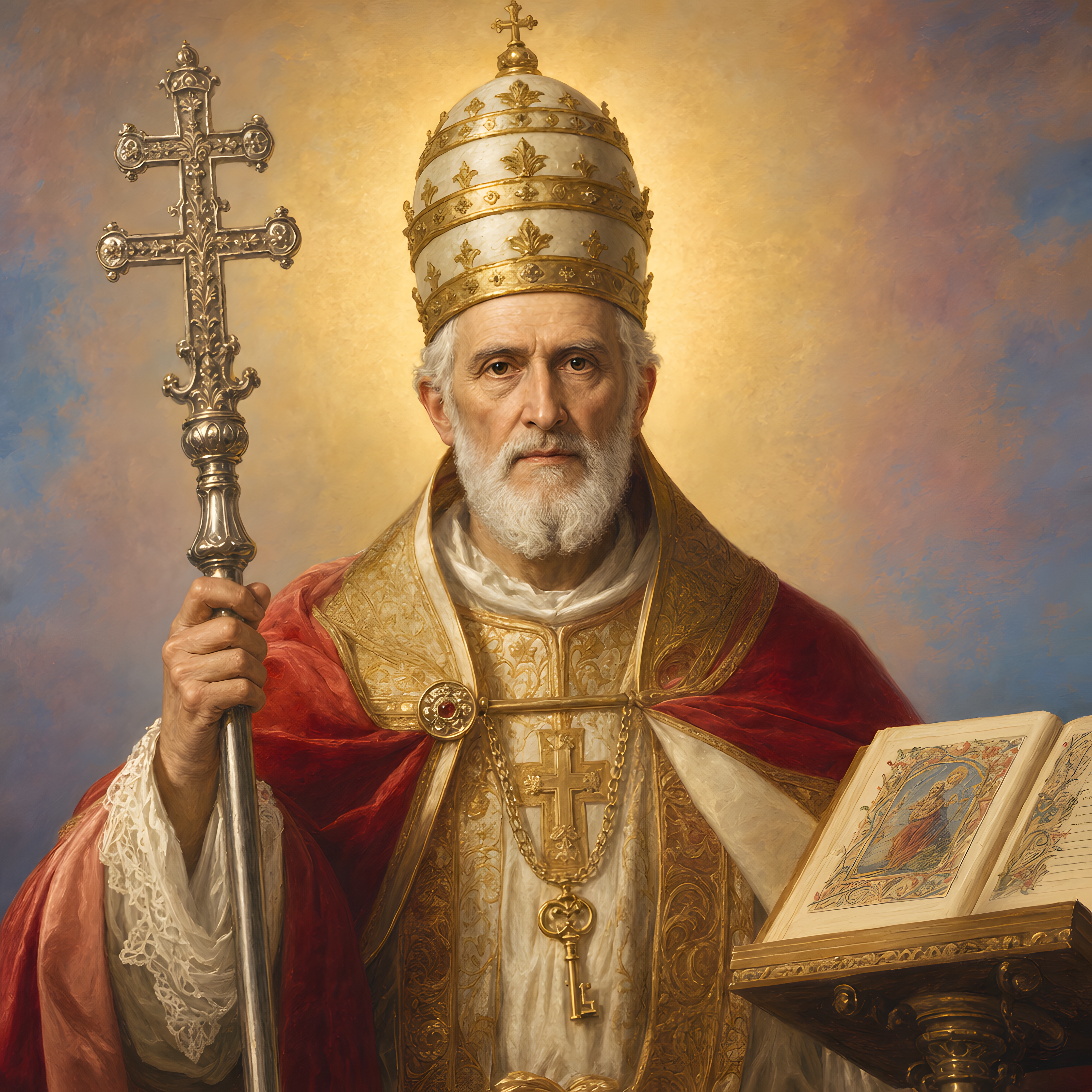 Portrait of Pope St. Gregory VII