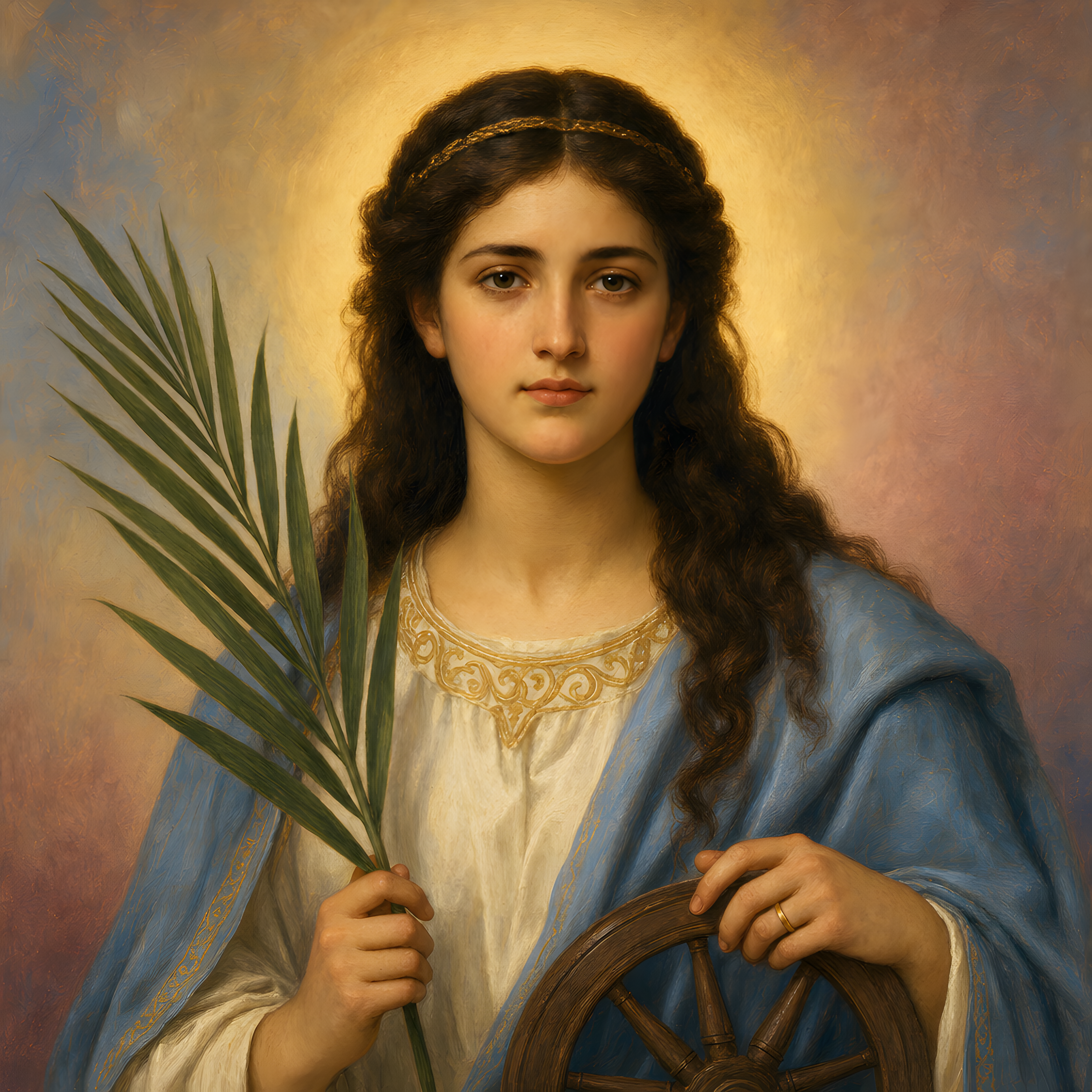 Portrait of St. Prisca