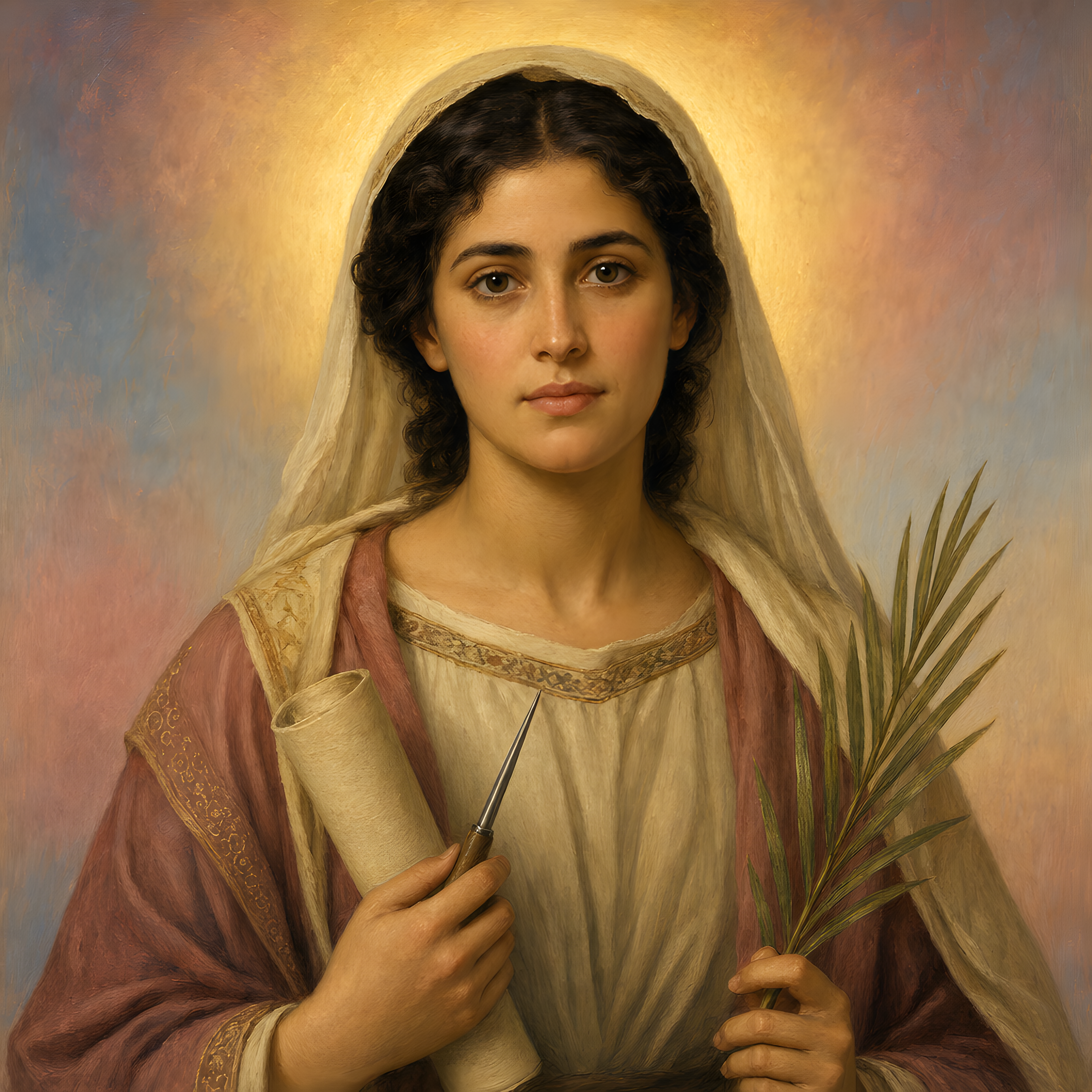Portrait of St. Priscilla