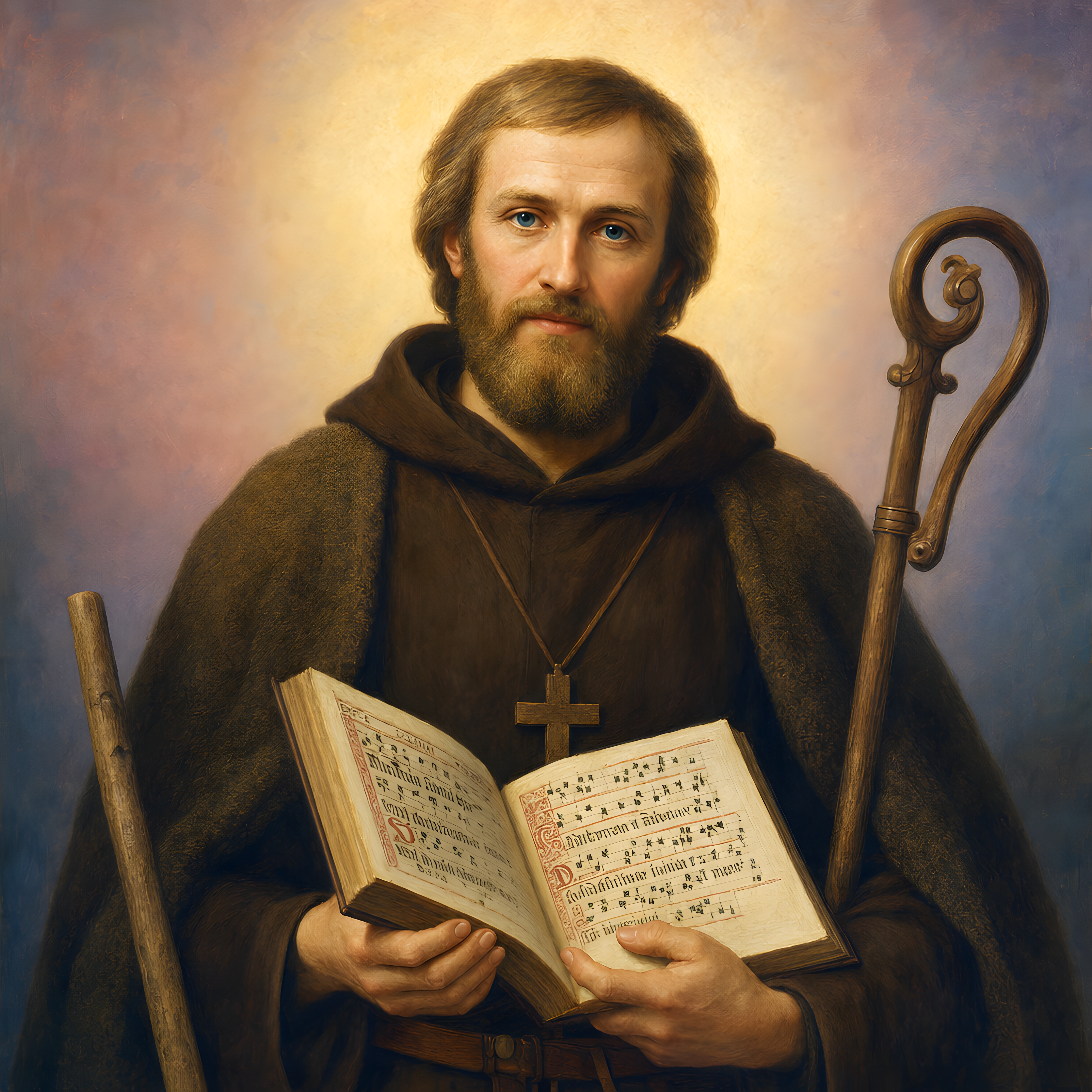 Portrait of St. Procopius of Sázava