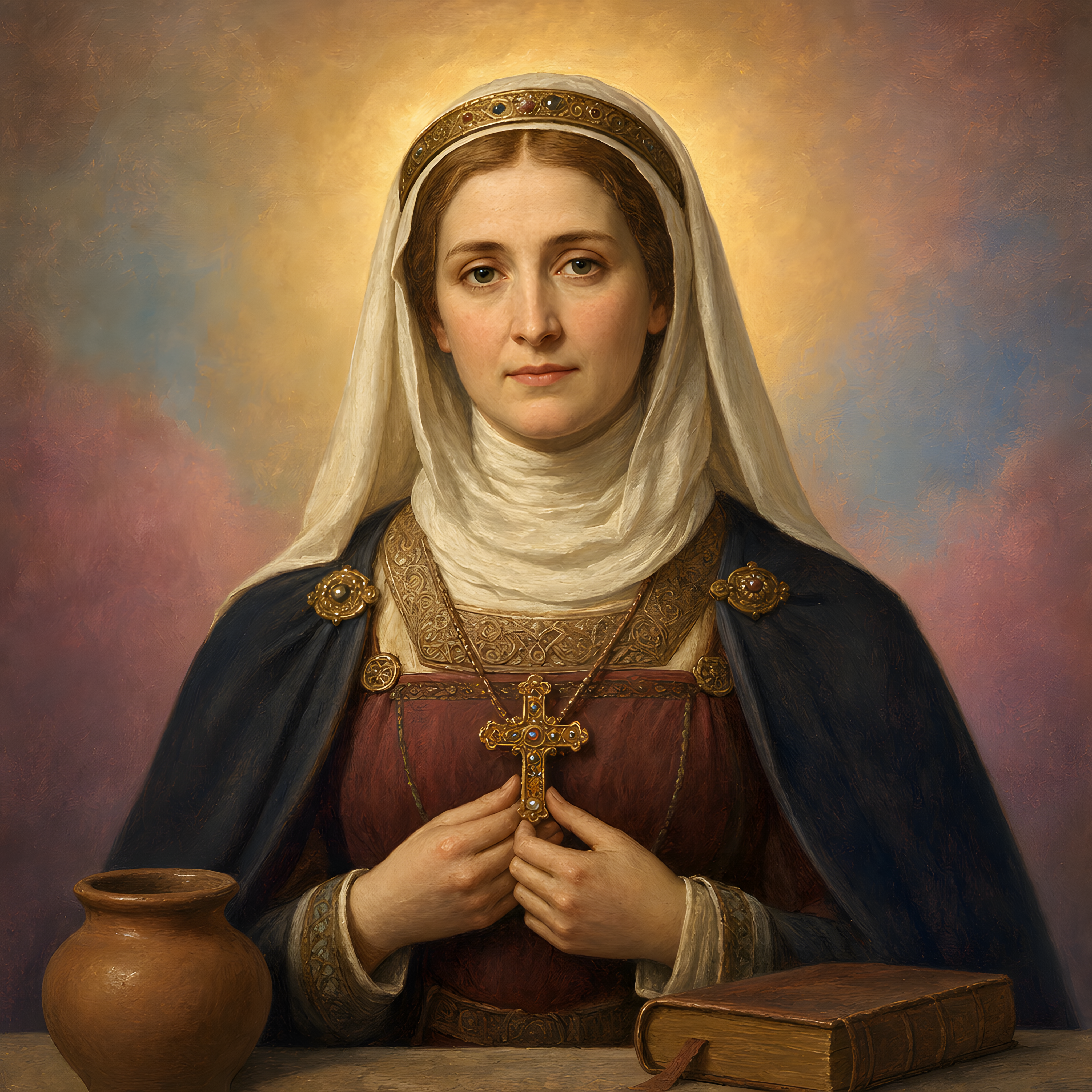 Portrait of St. Radegund