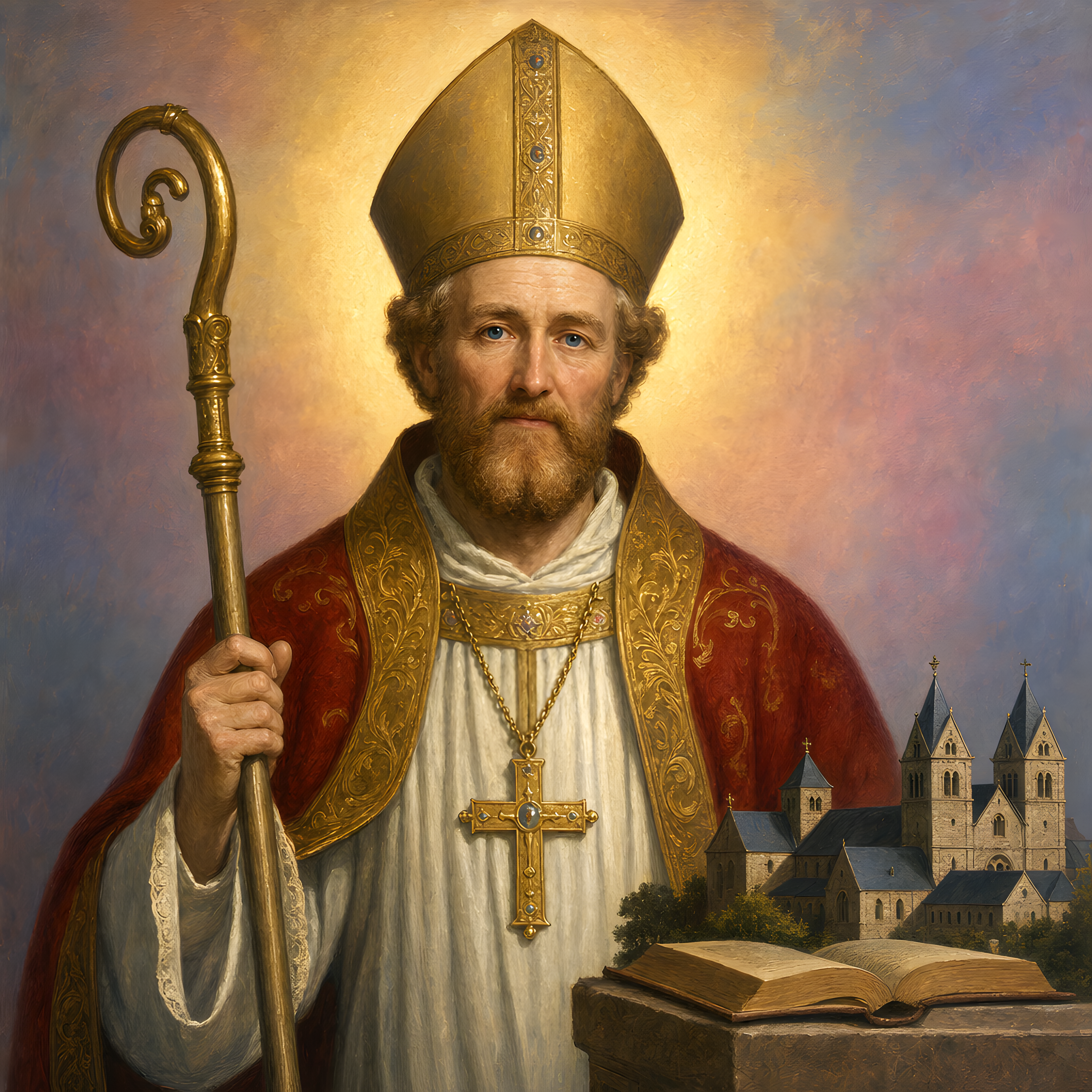 Portrait of St. Remaclus