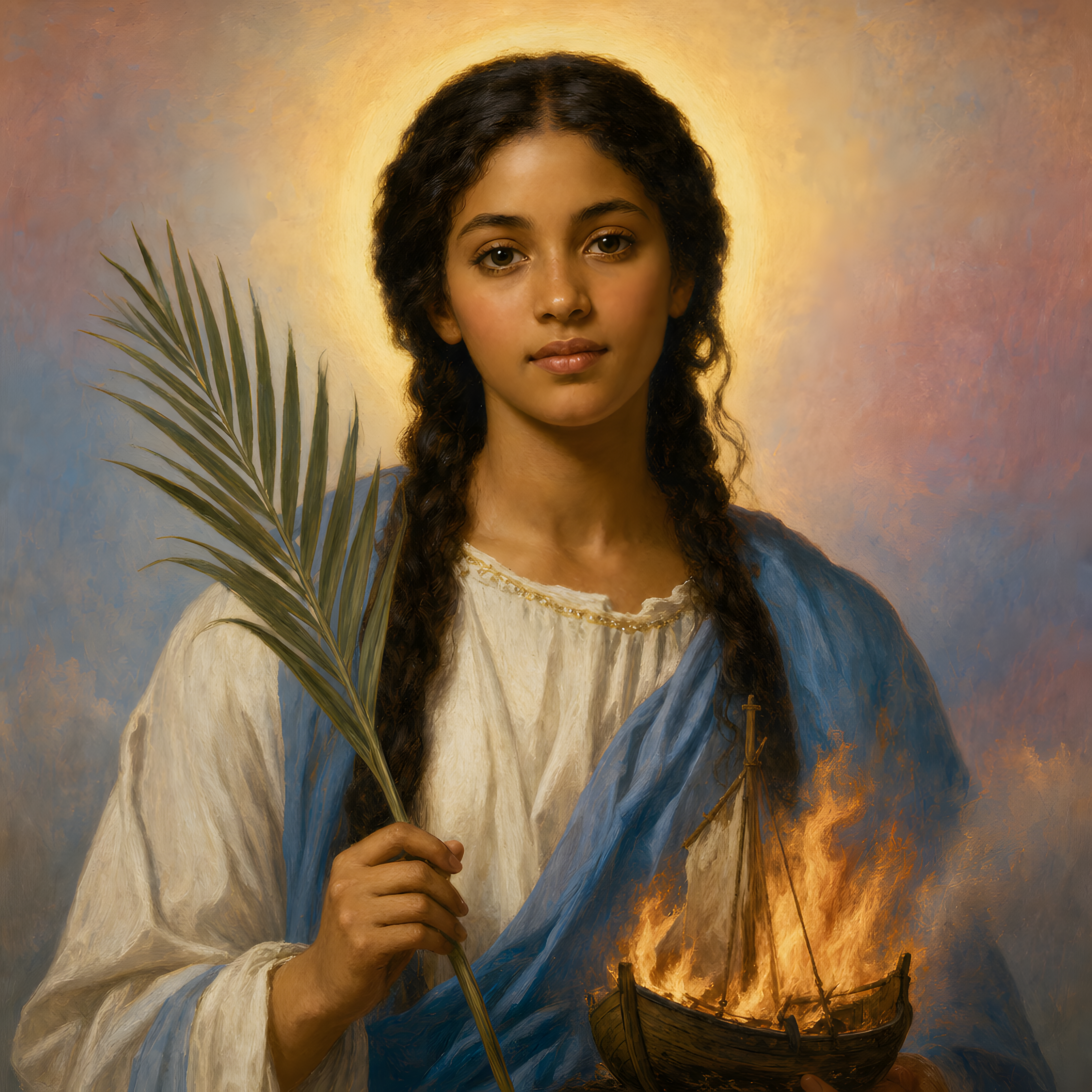 Portrait of St. Restituta of Africa