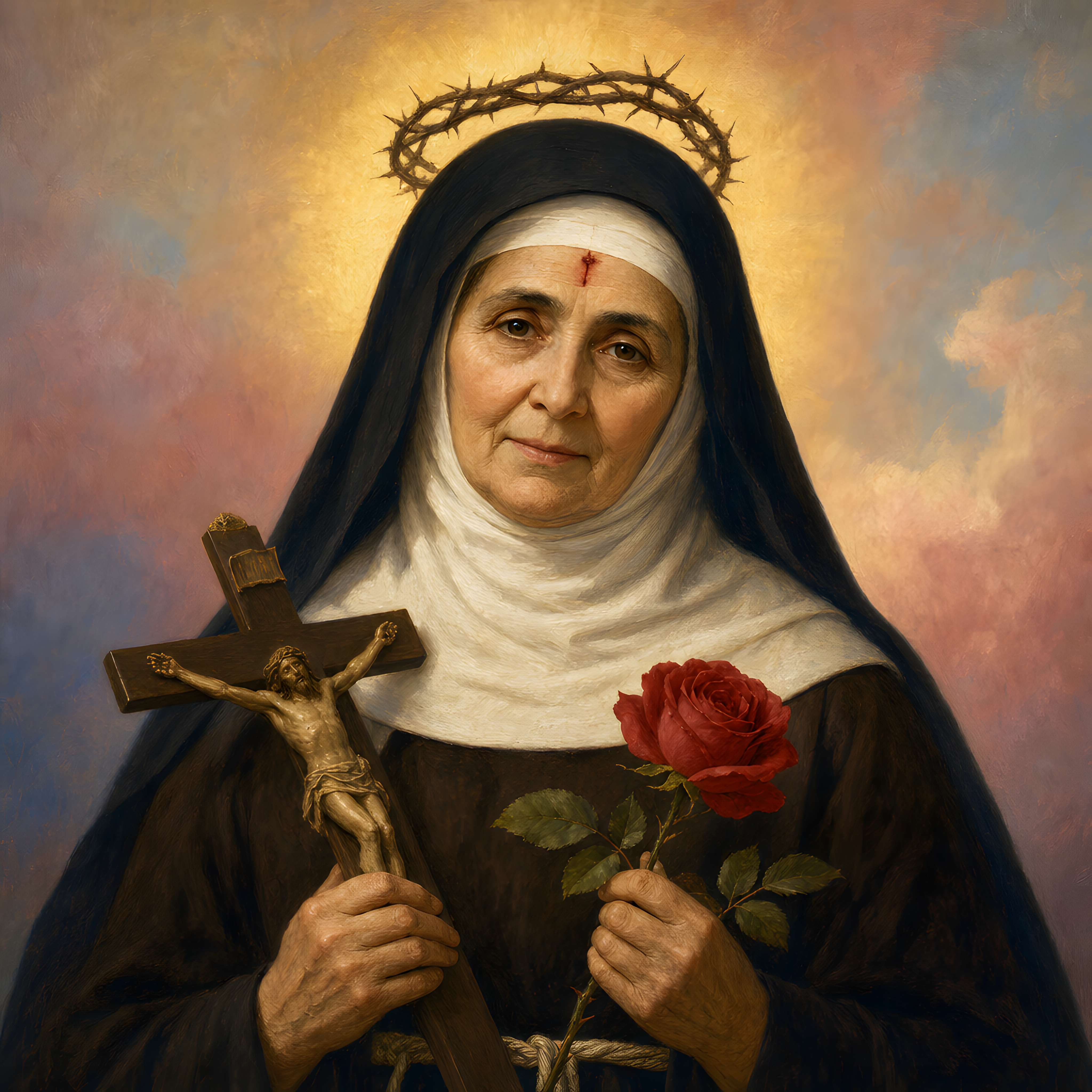 Portrait of St. Rita of Cascia
