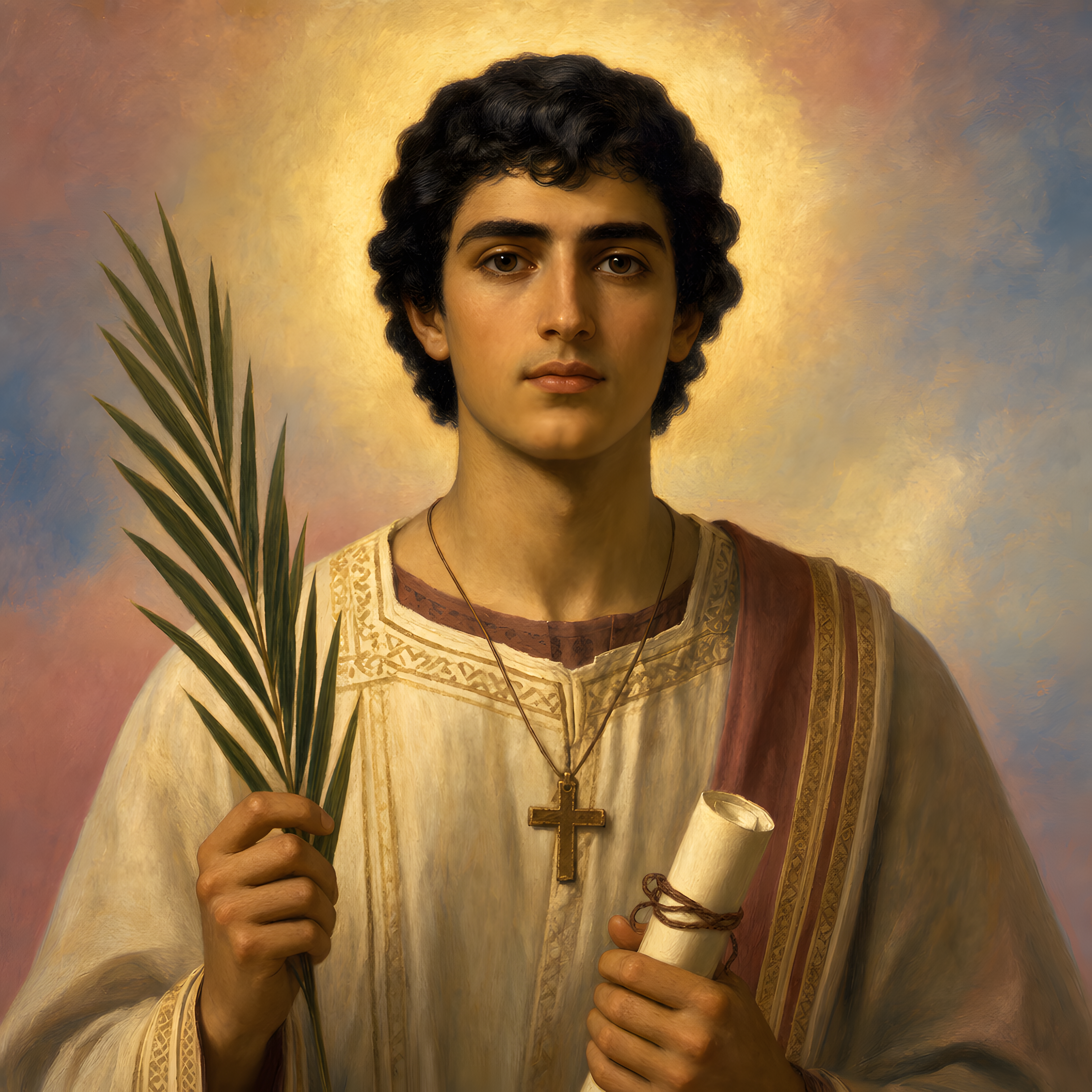 Portrait of St. Romanus of Antioch