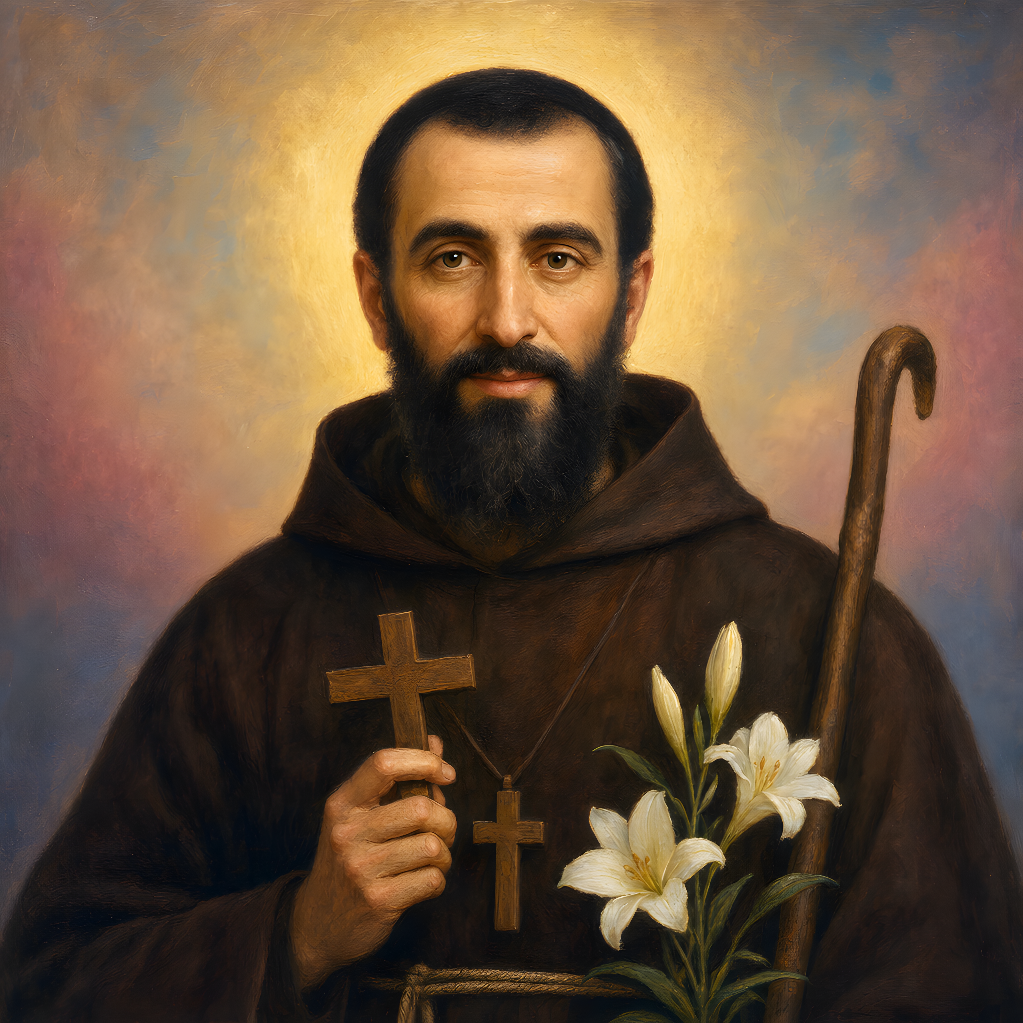 Portrait of St. Sharbel Makhlouf