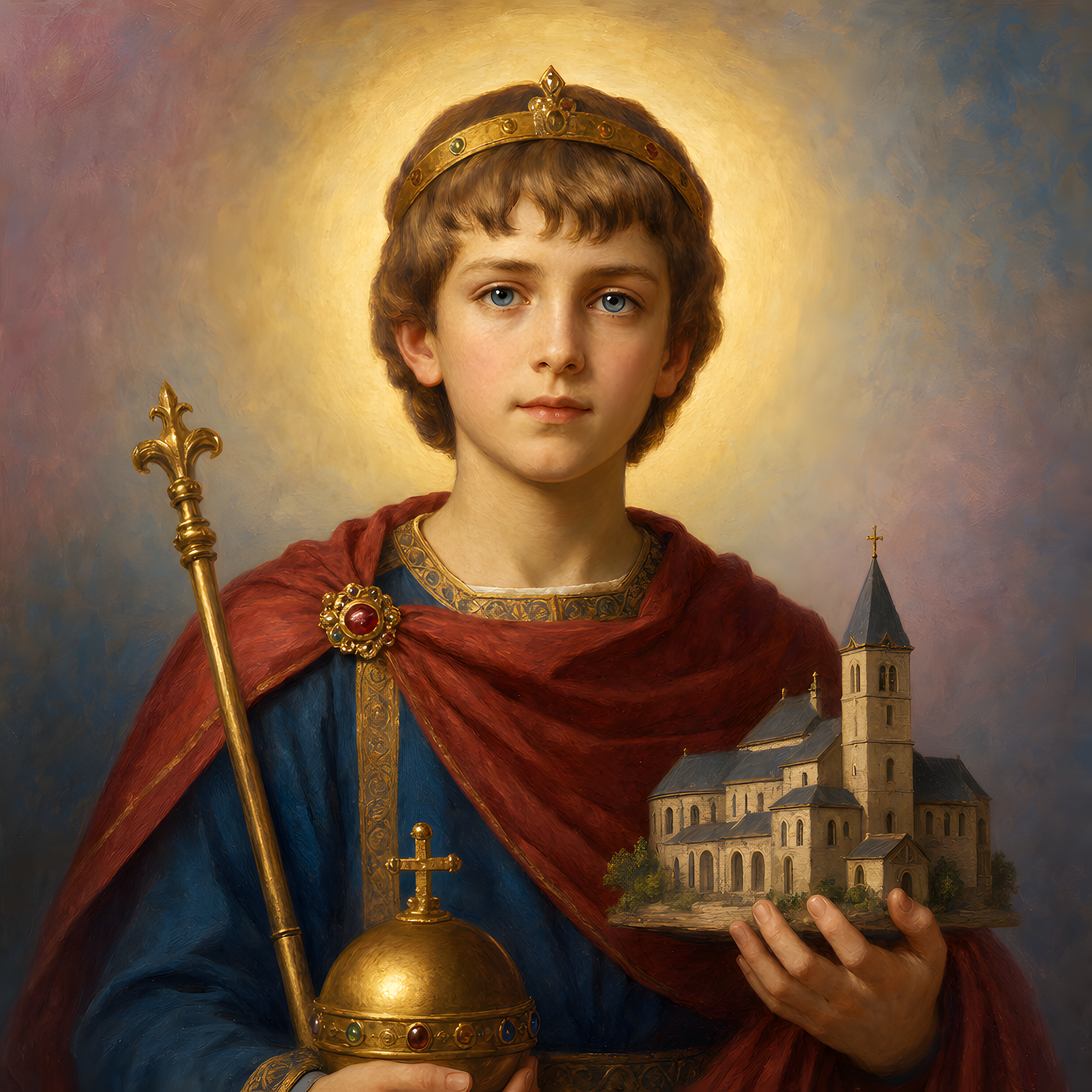 Portrait of St. Sigebert III