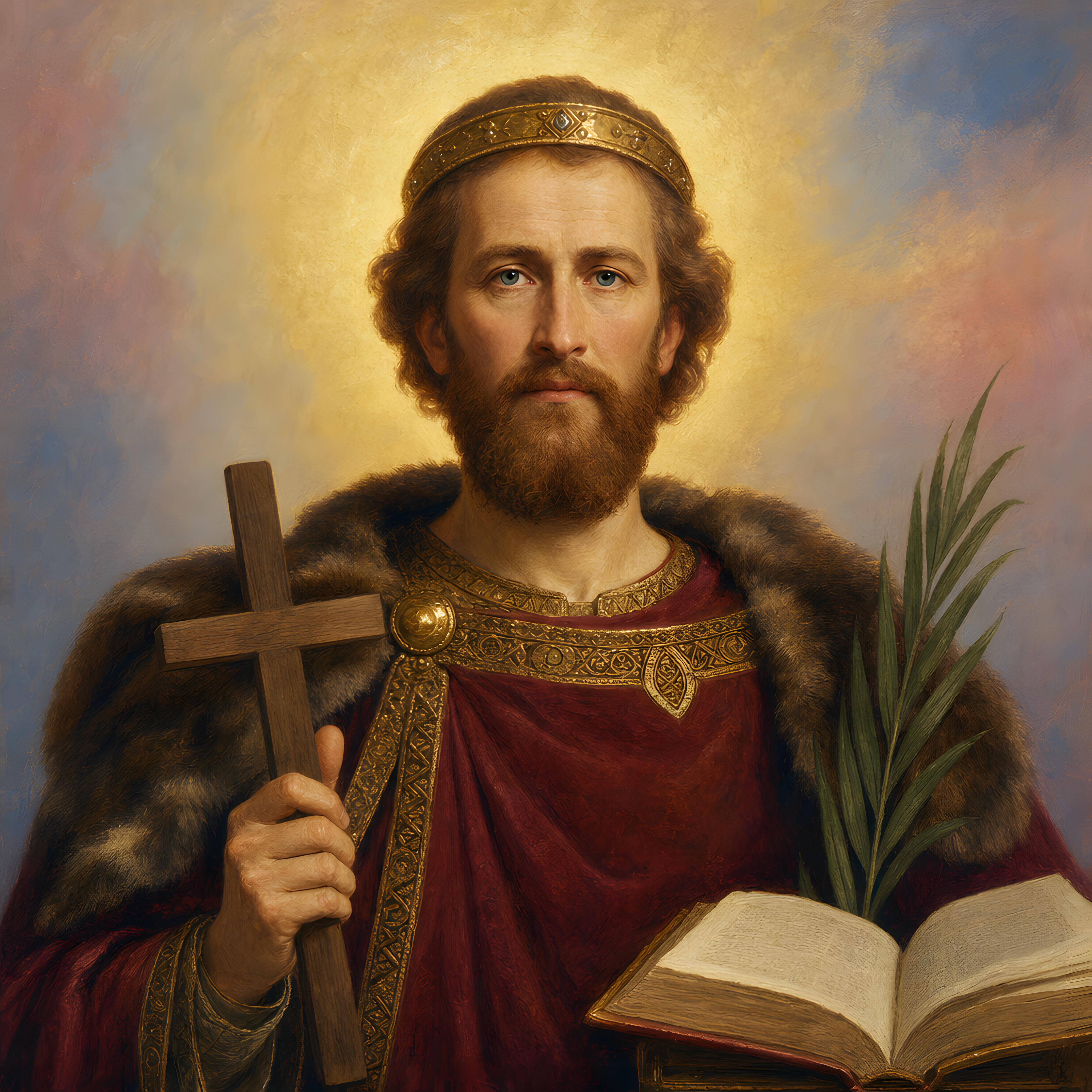 Portrait of St. Sigismund of Burgundy