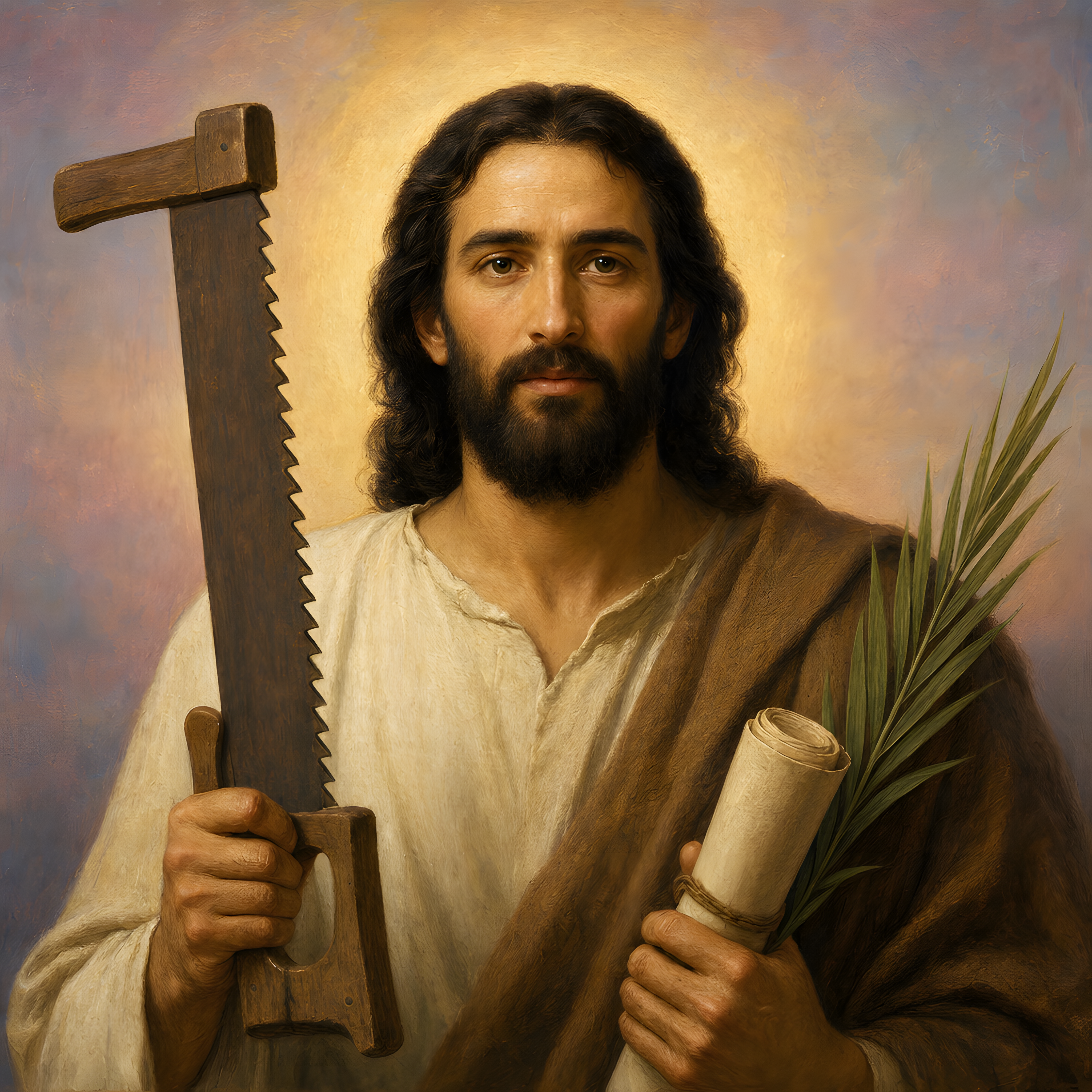 Portrait of St. Simon the Apostle