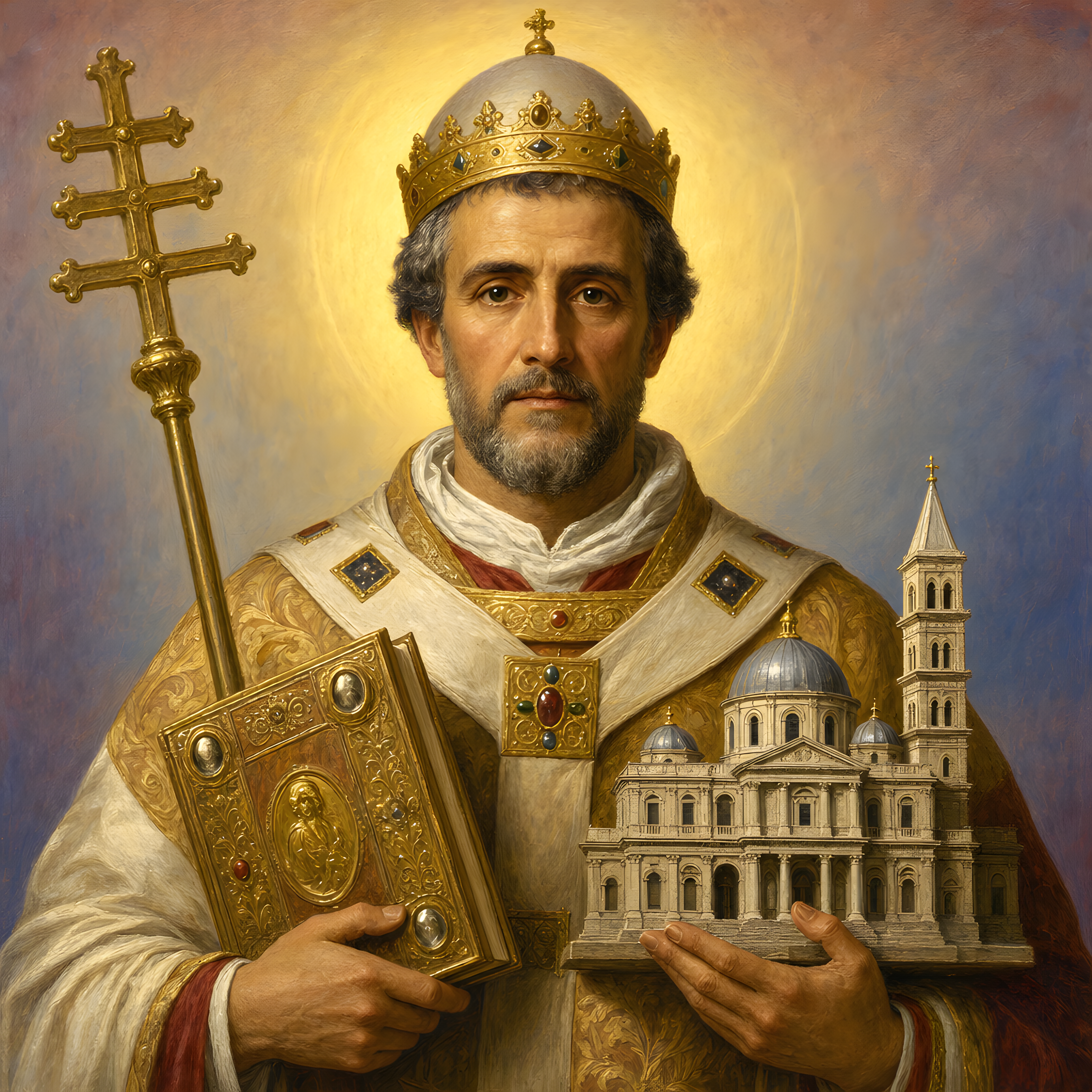 Portrait of St. Sixtus III
