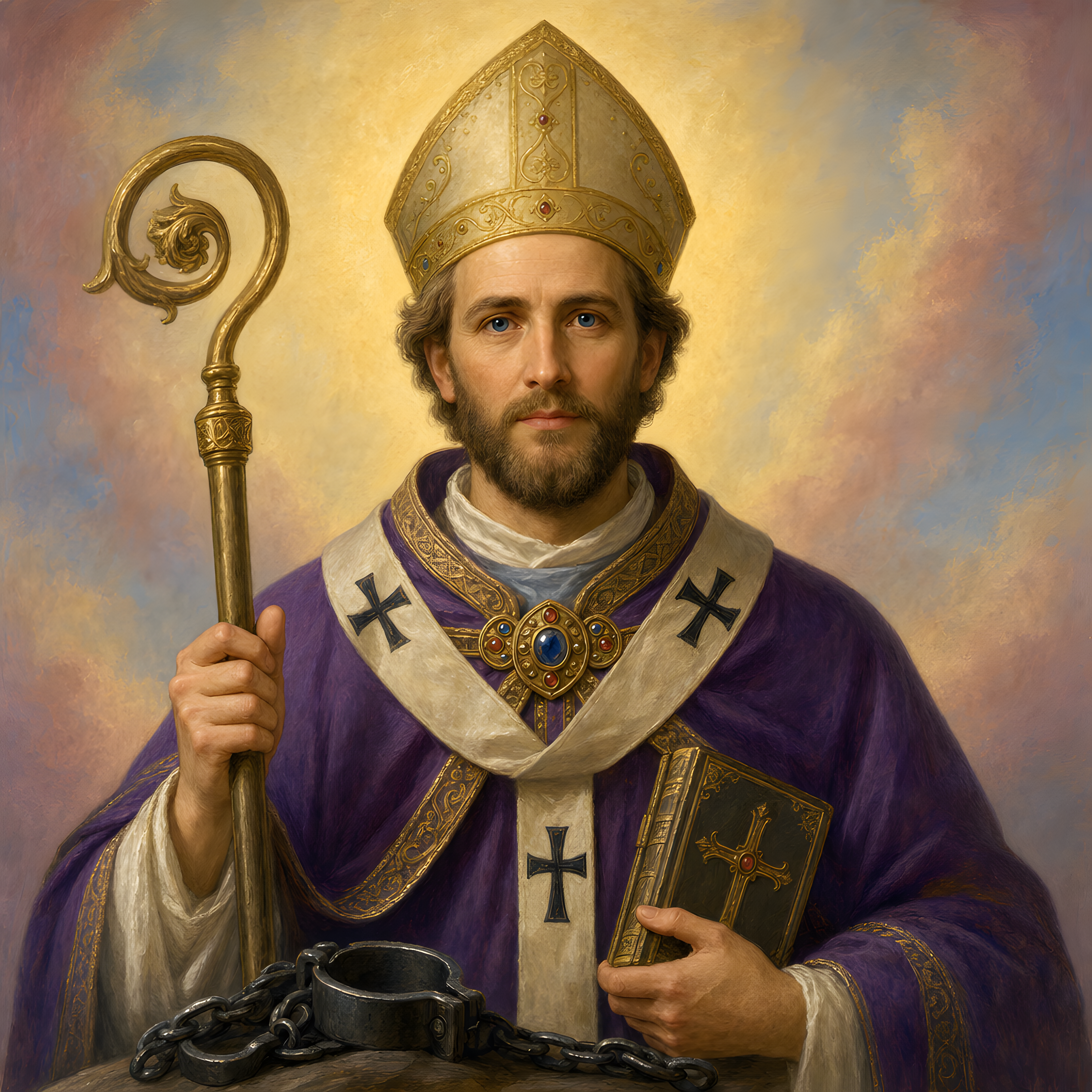 Portrait of St. Sulpicius the Pious