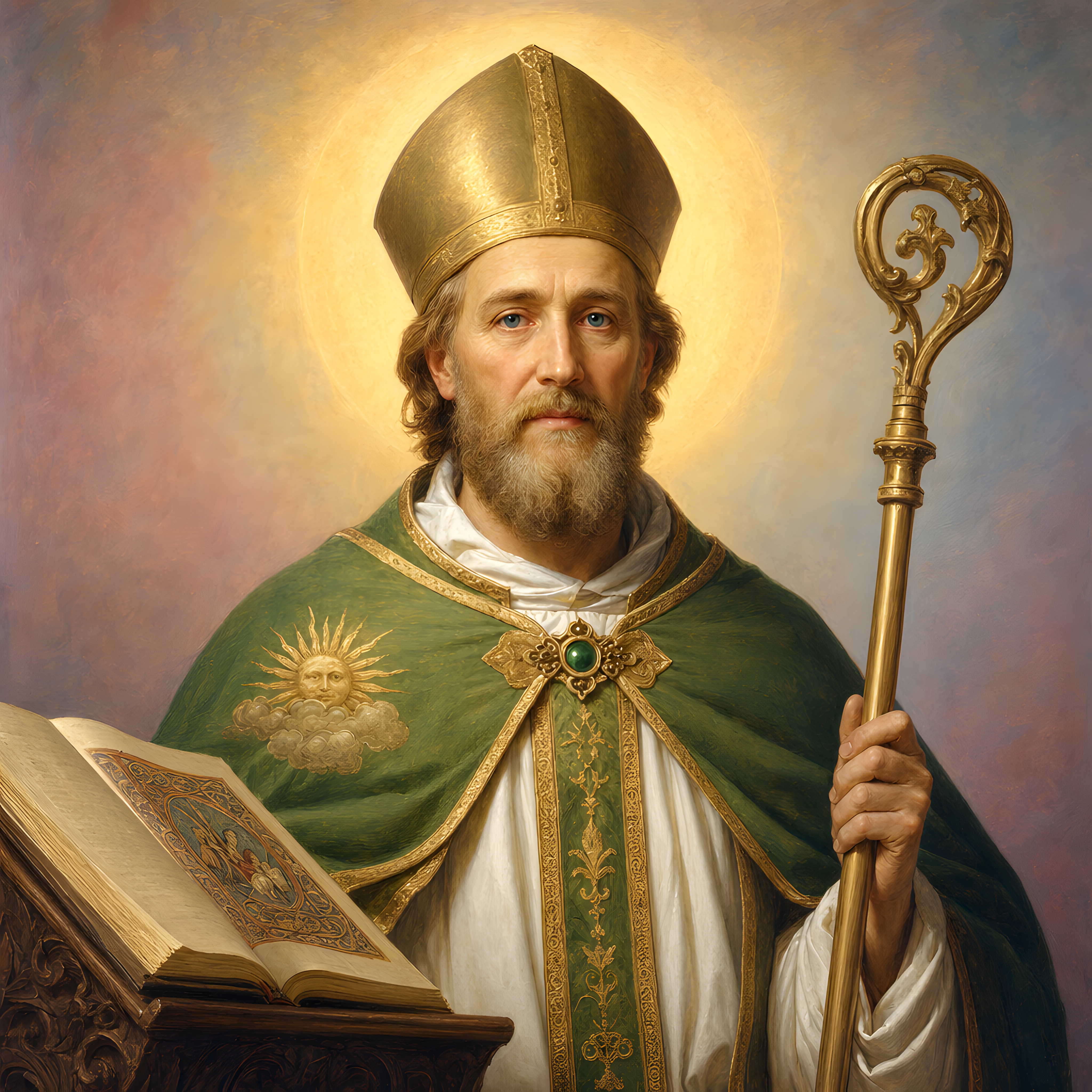 Portrait of St. Swithun