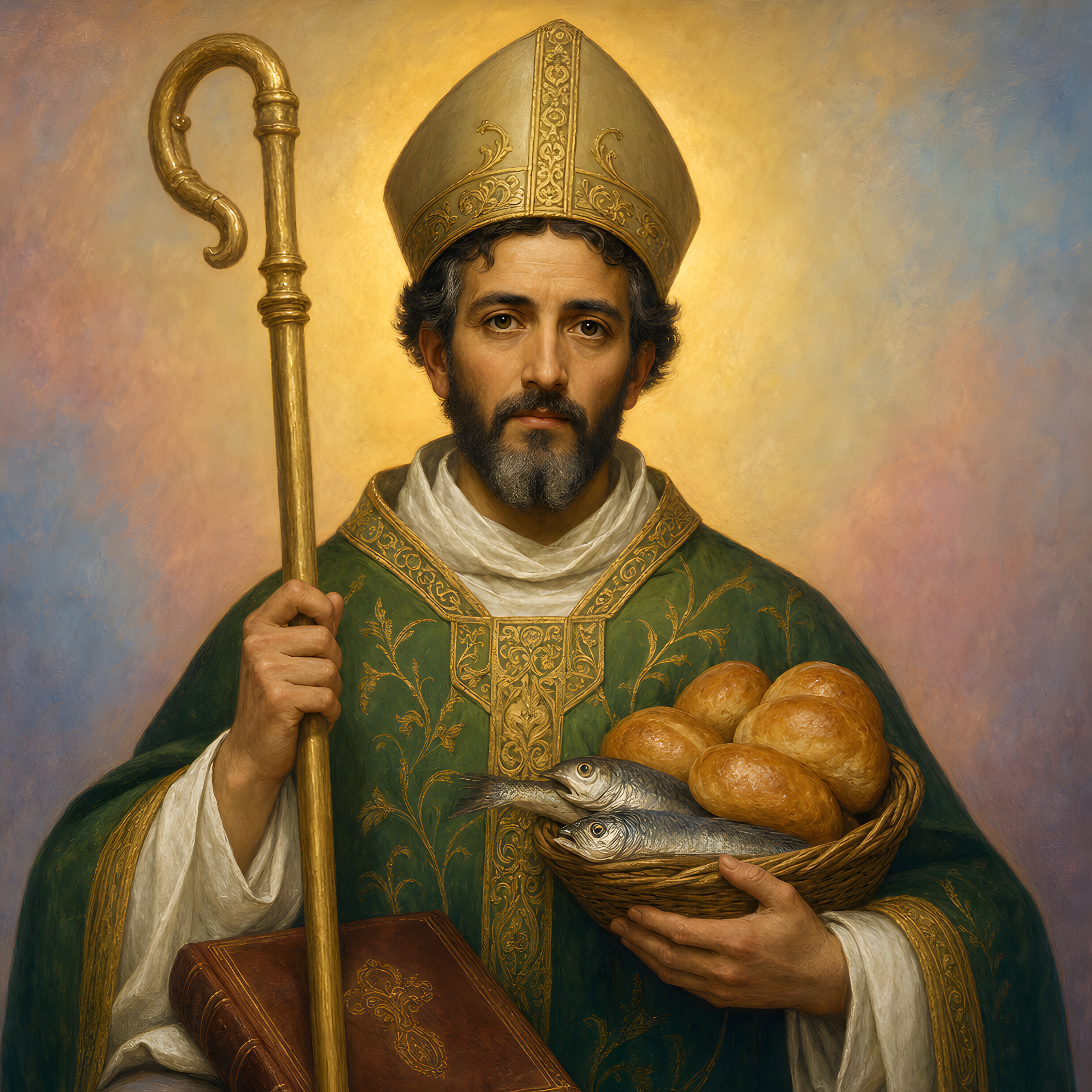 Portrait of St. Syrus of Pavia