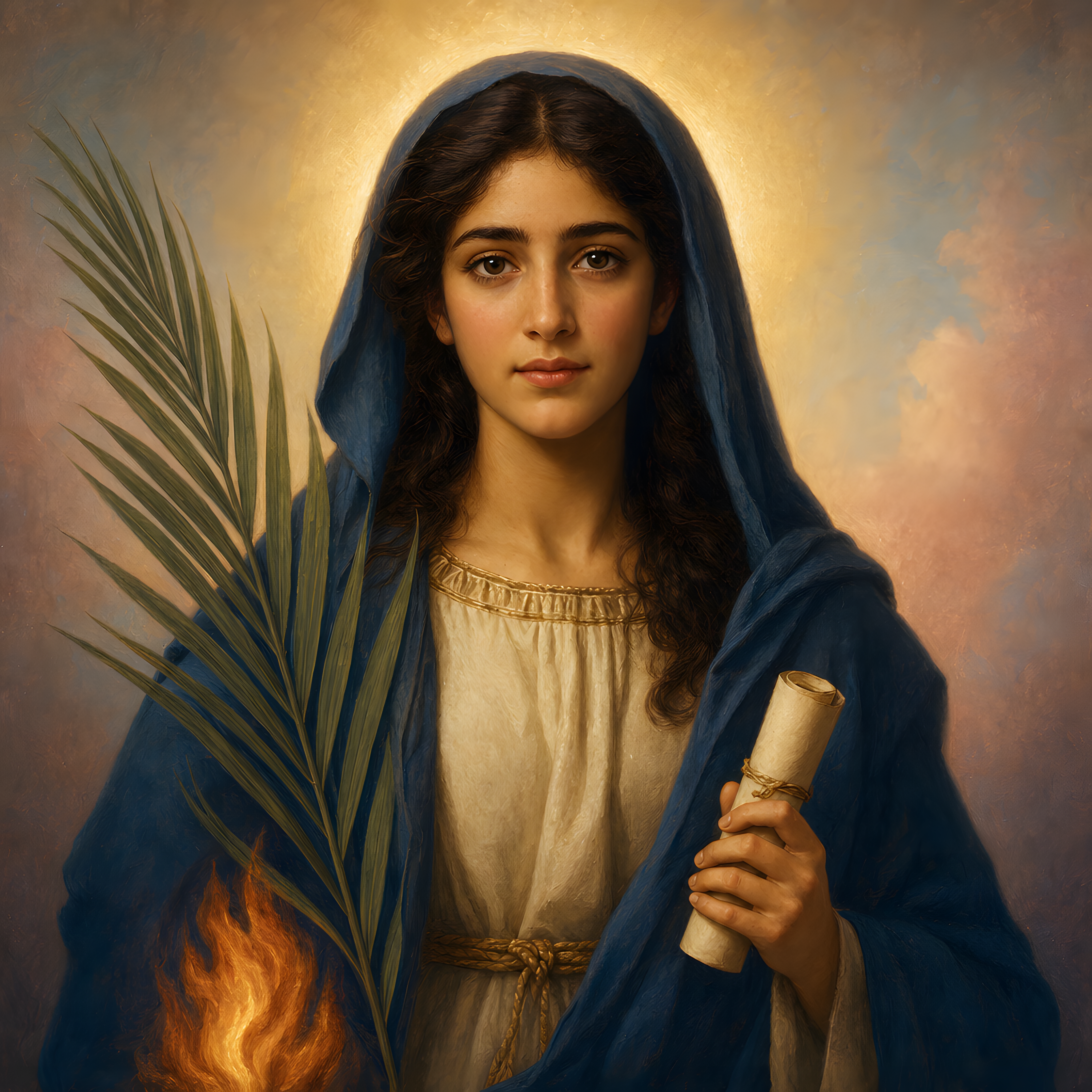 Portrait of St. Thecla