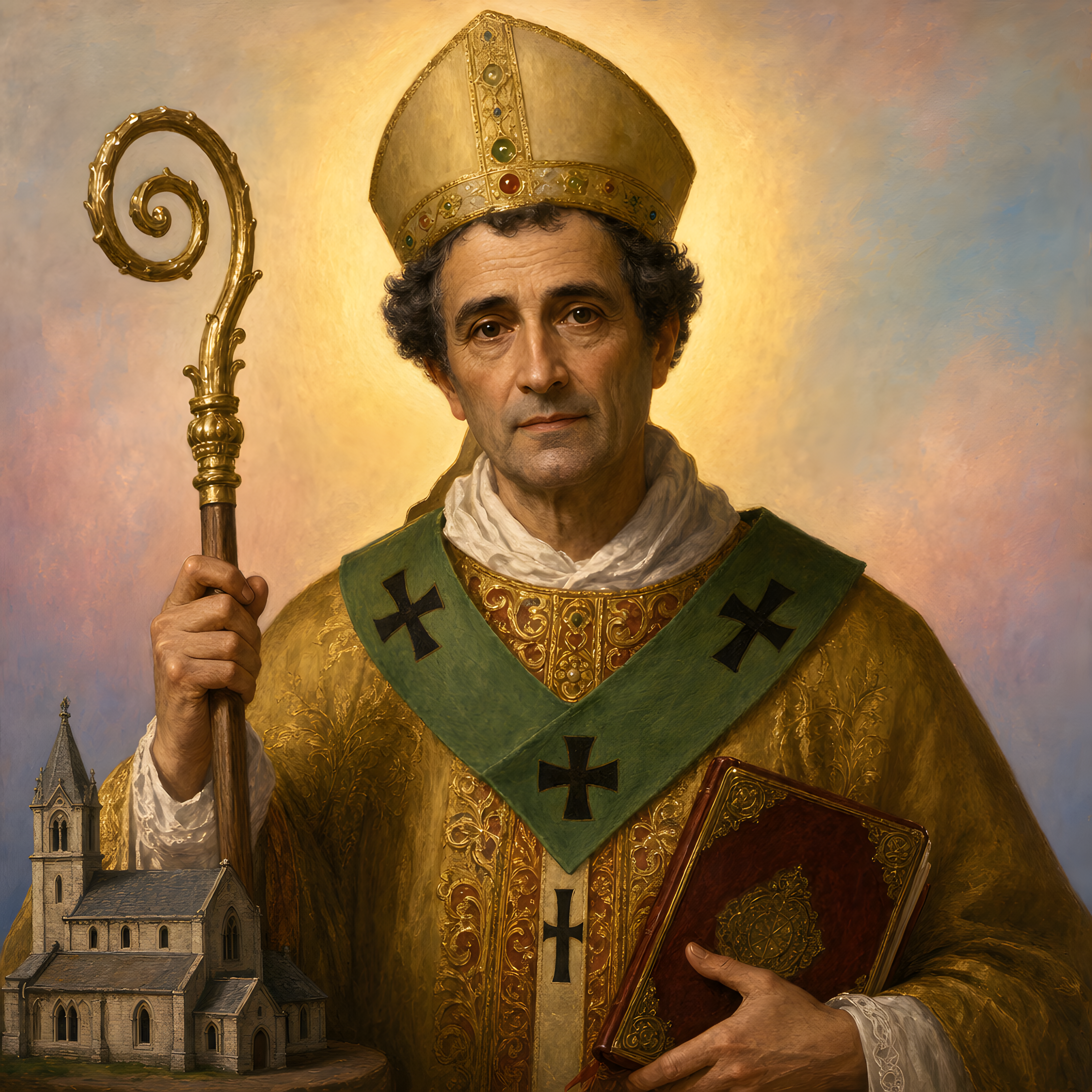 Portrait of St. Theodore of Canterbury