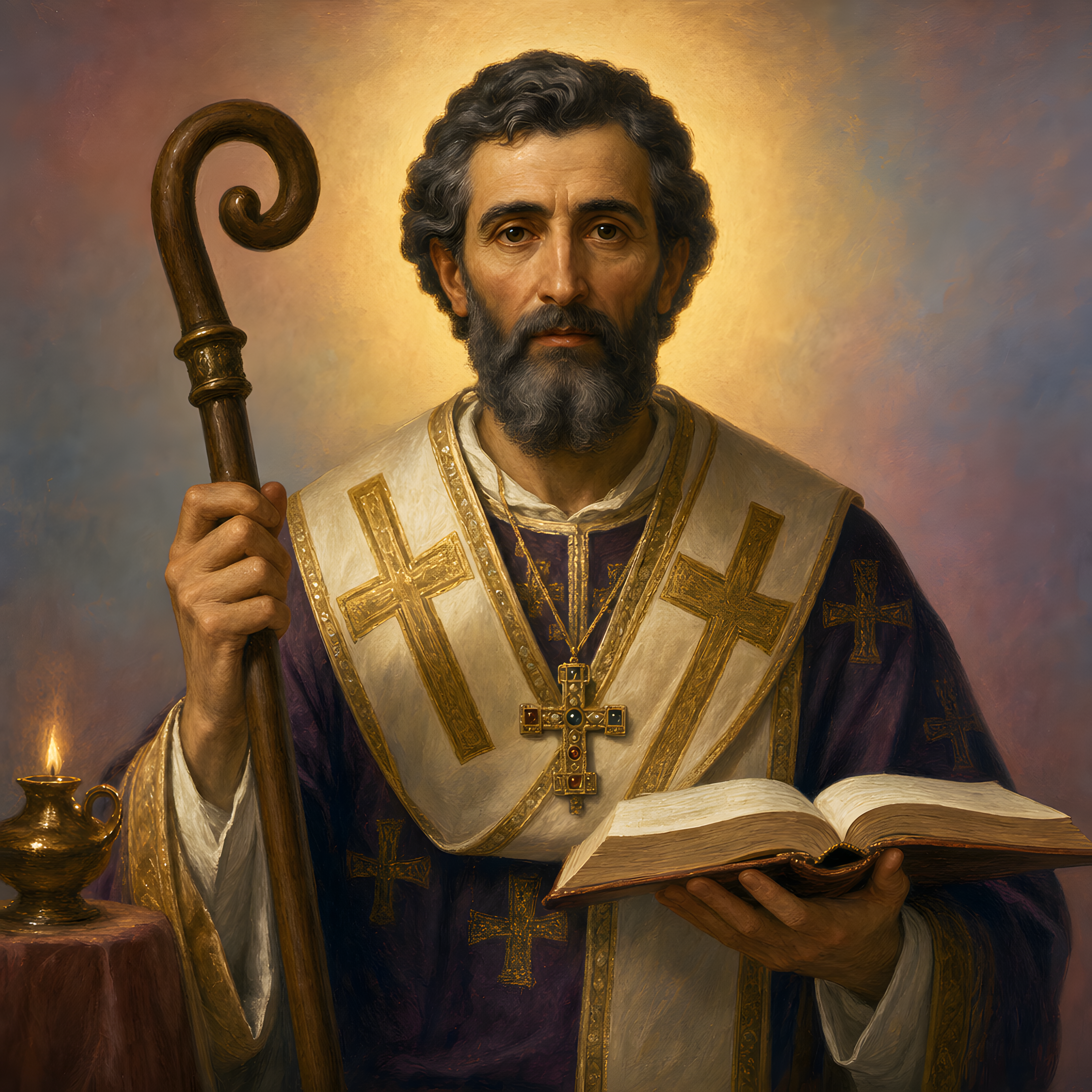 Portrait of St. Theodore of Sykeon