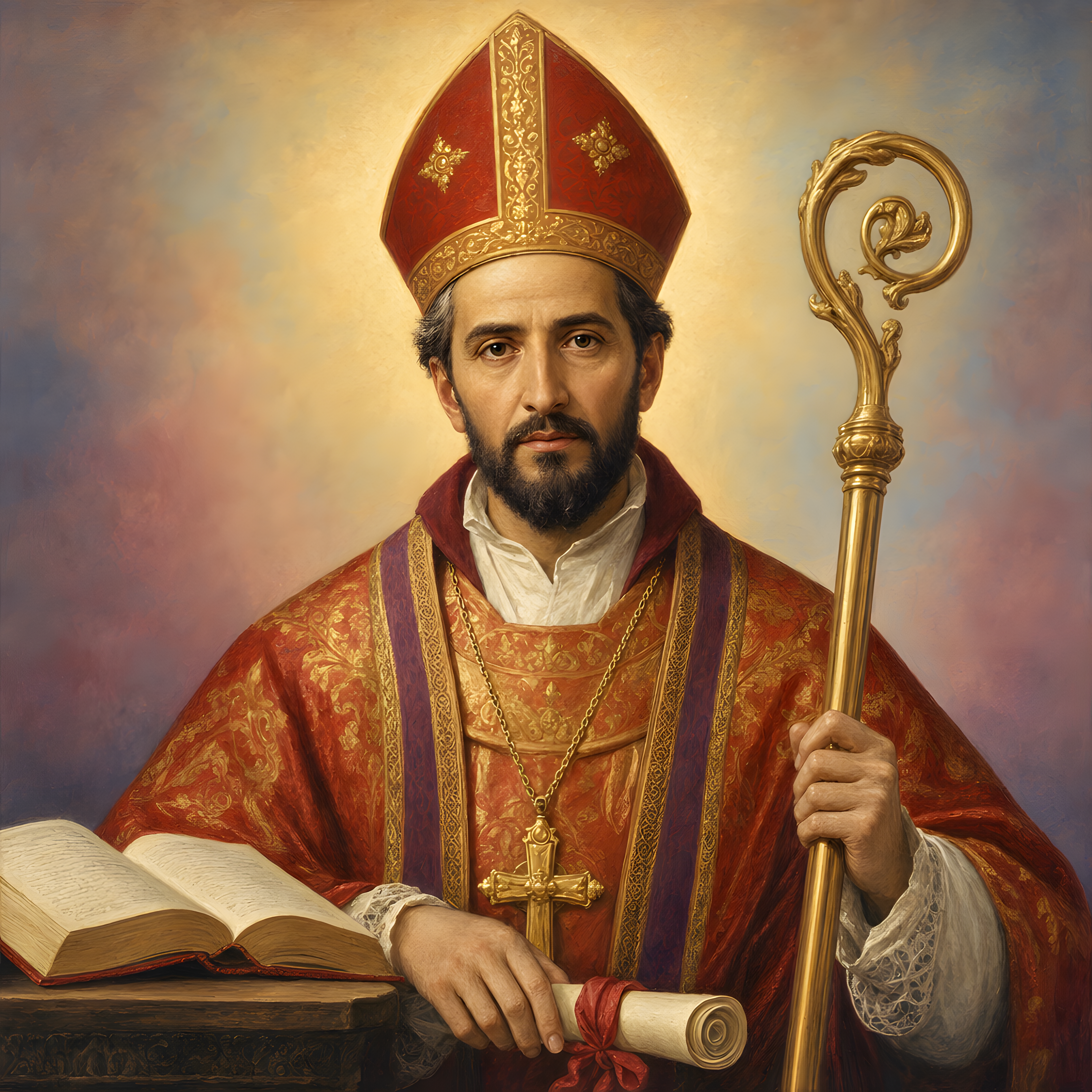 Portrait of St. Turibius of Mogrovejo