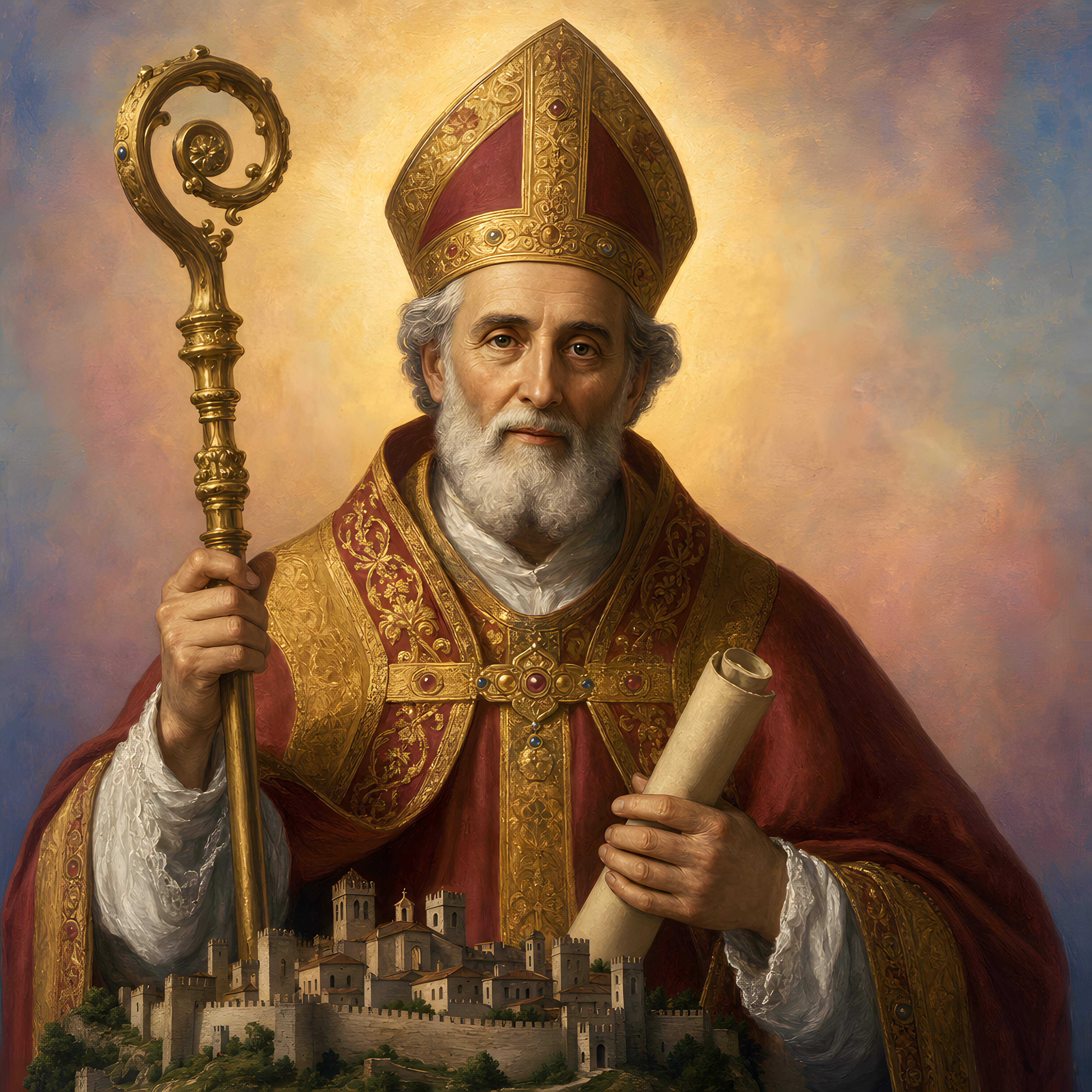 Portrait of St. Ubald of Gubbio