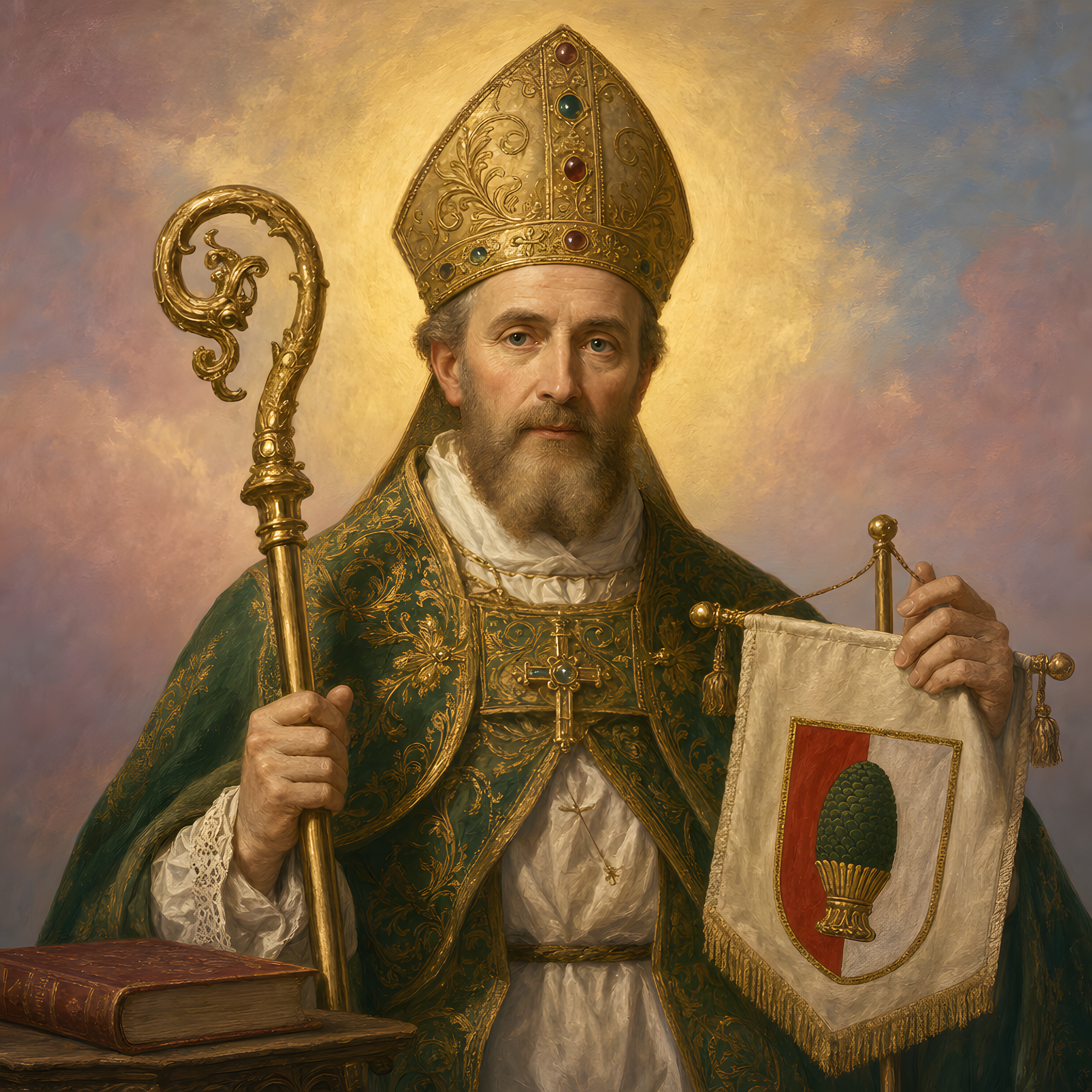 Portrait of St. Ulrich of Augsburg