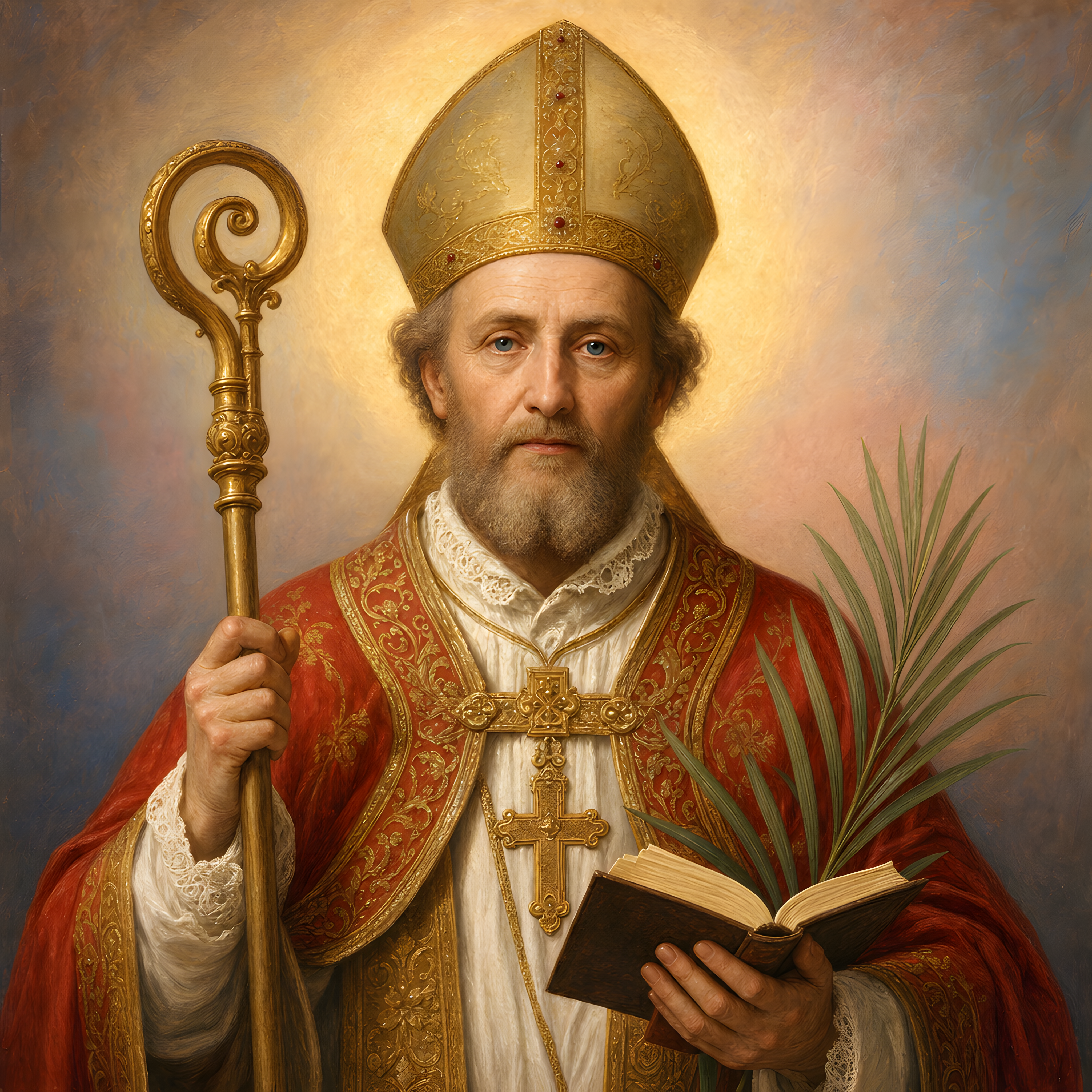 Portrait of St. Vaast