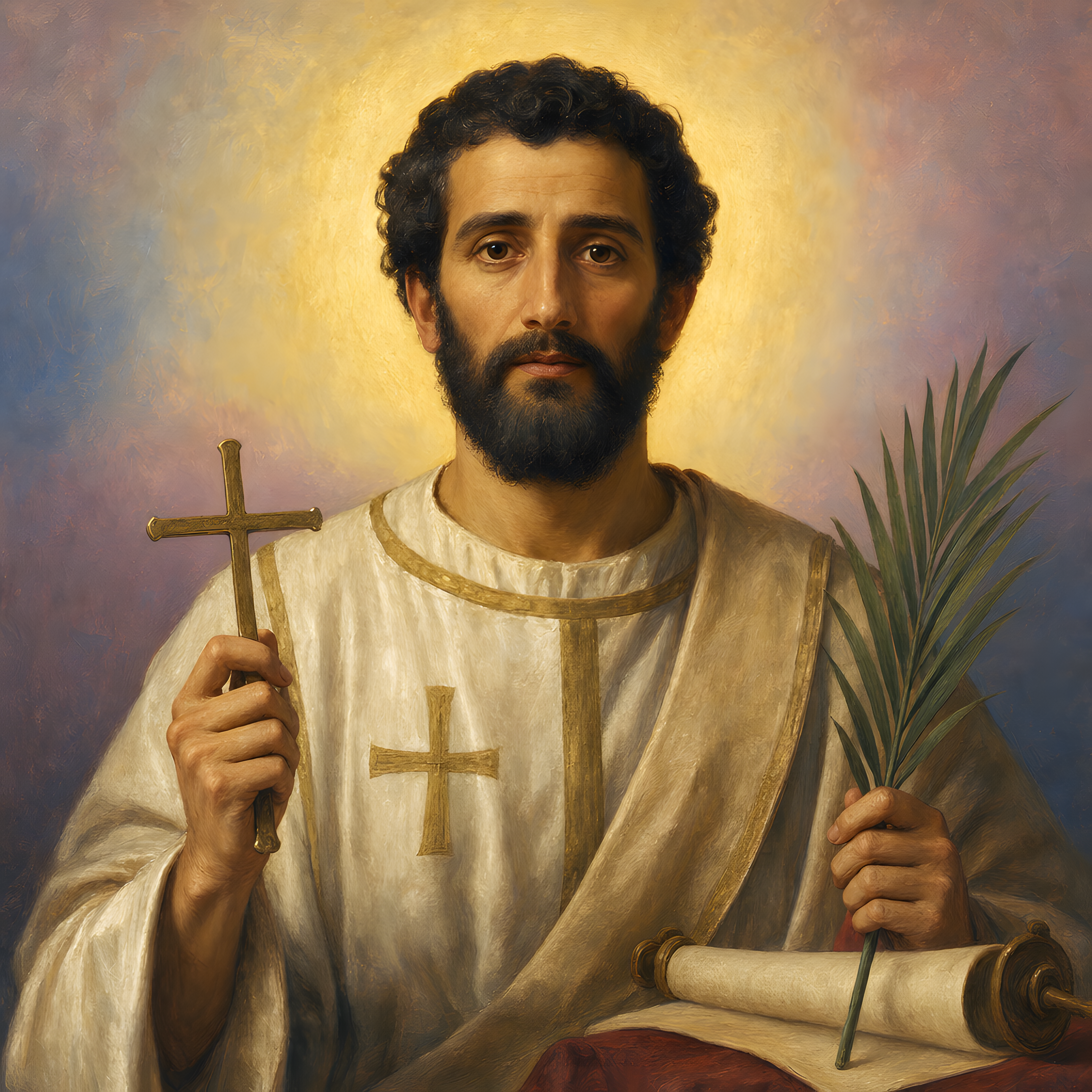 Portrait of St. Valens of Jerusalem