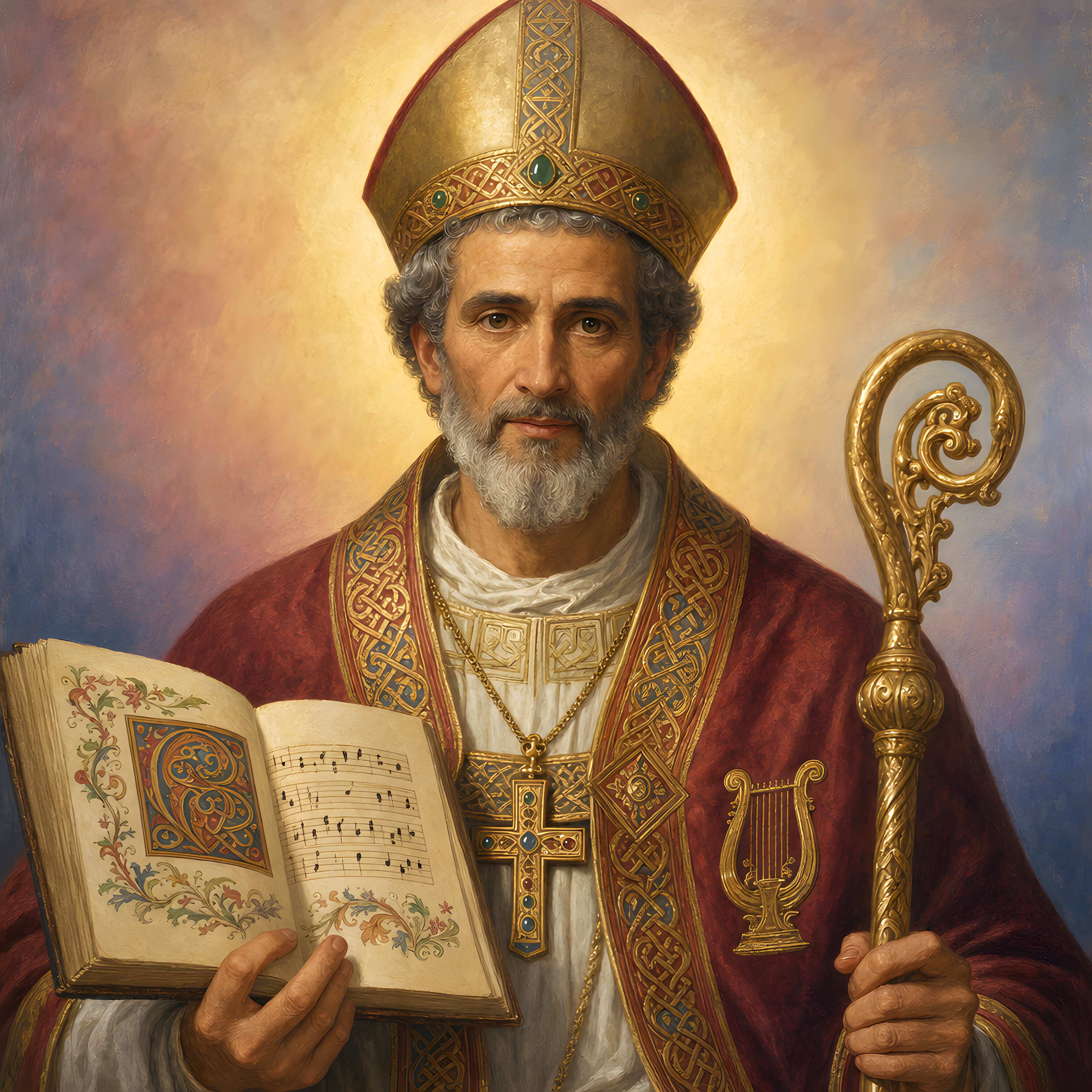 Portrait of St. Venantius Fortunatus