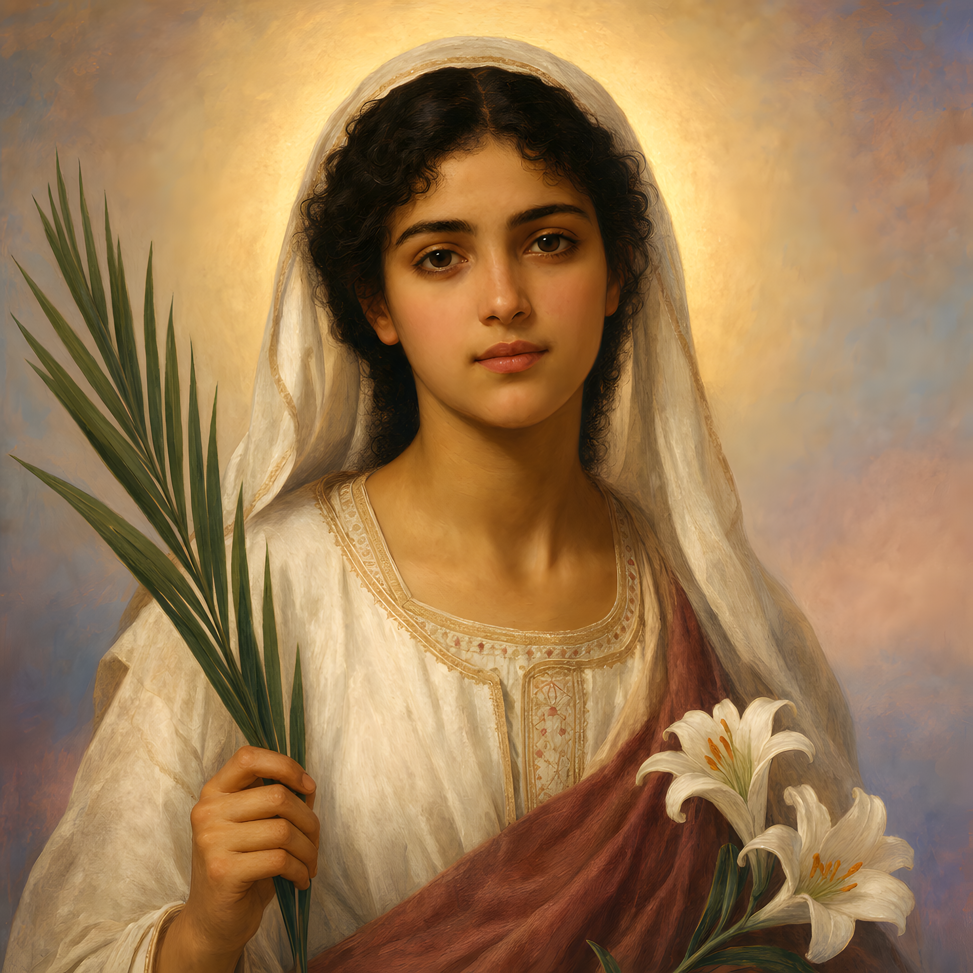Portrait of St. Victoria of Albitina