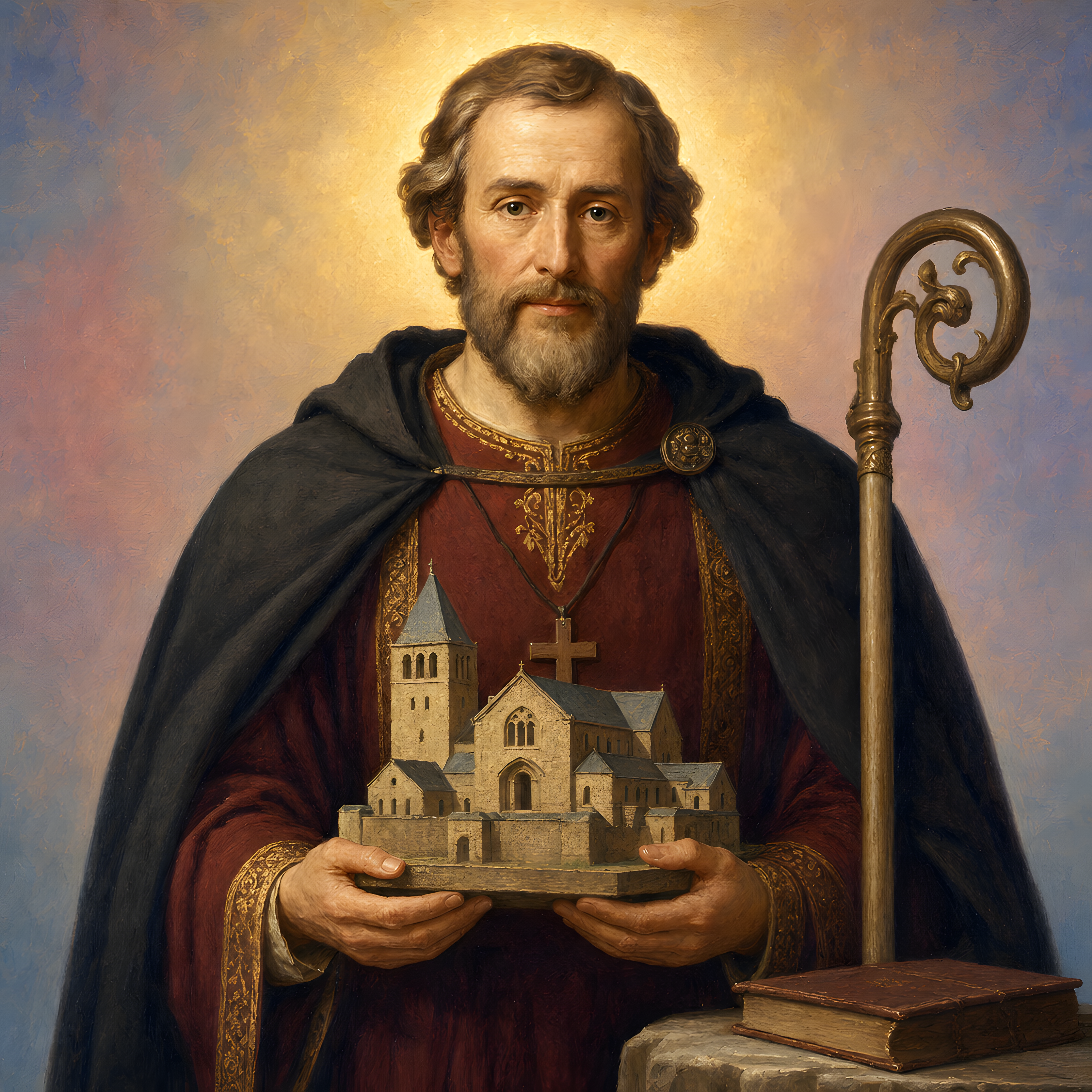 Portrait of St. Vincent Madelgarus