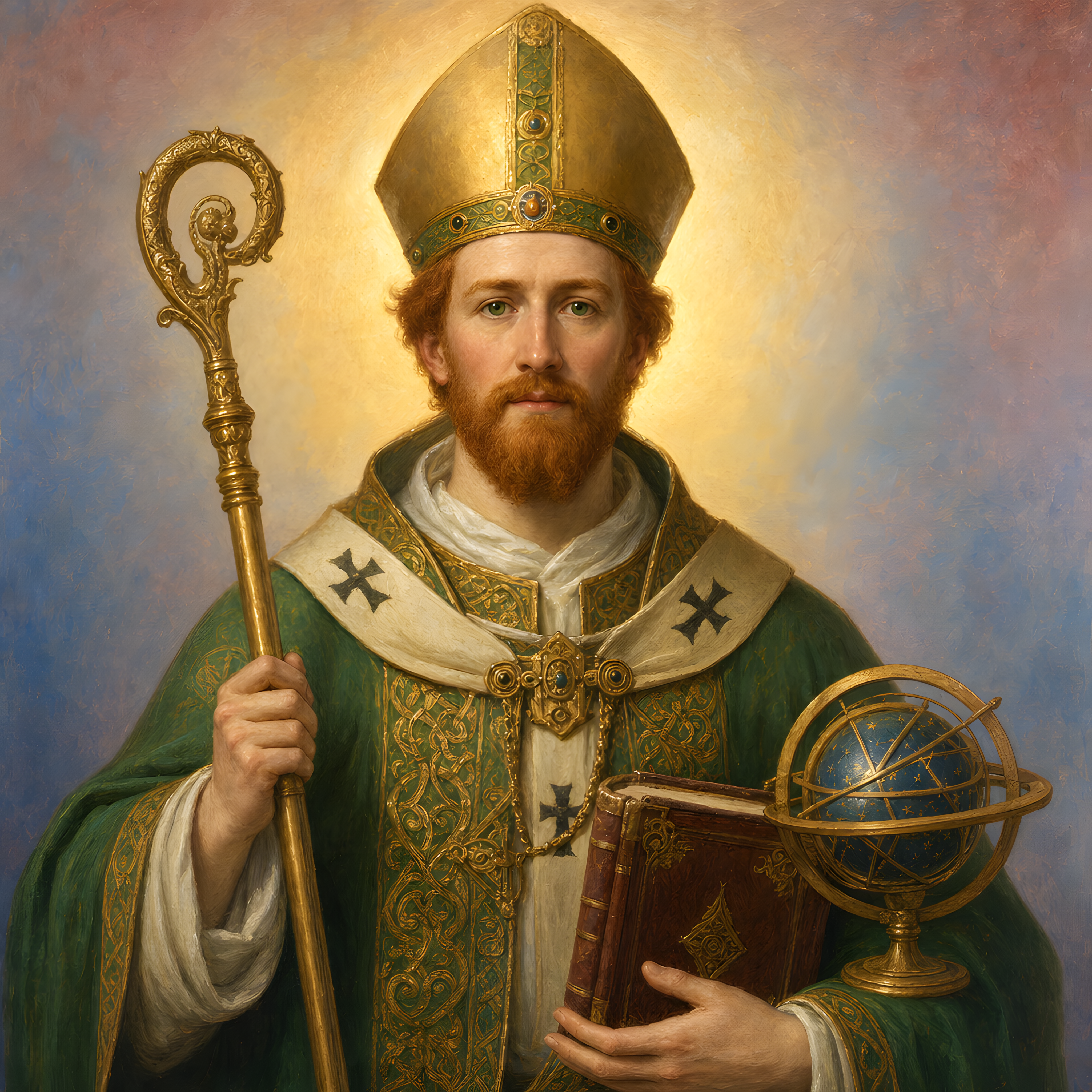 Portrait of St. Virgil of Salzburg