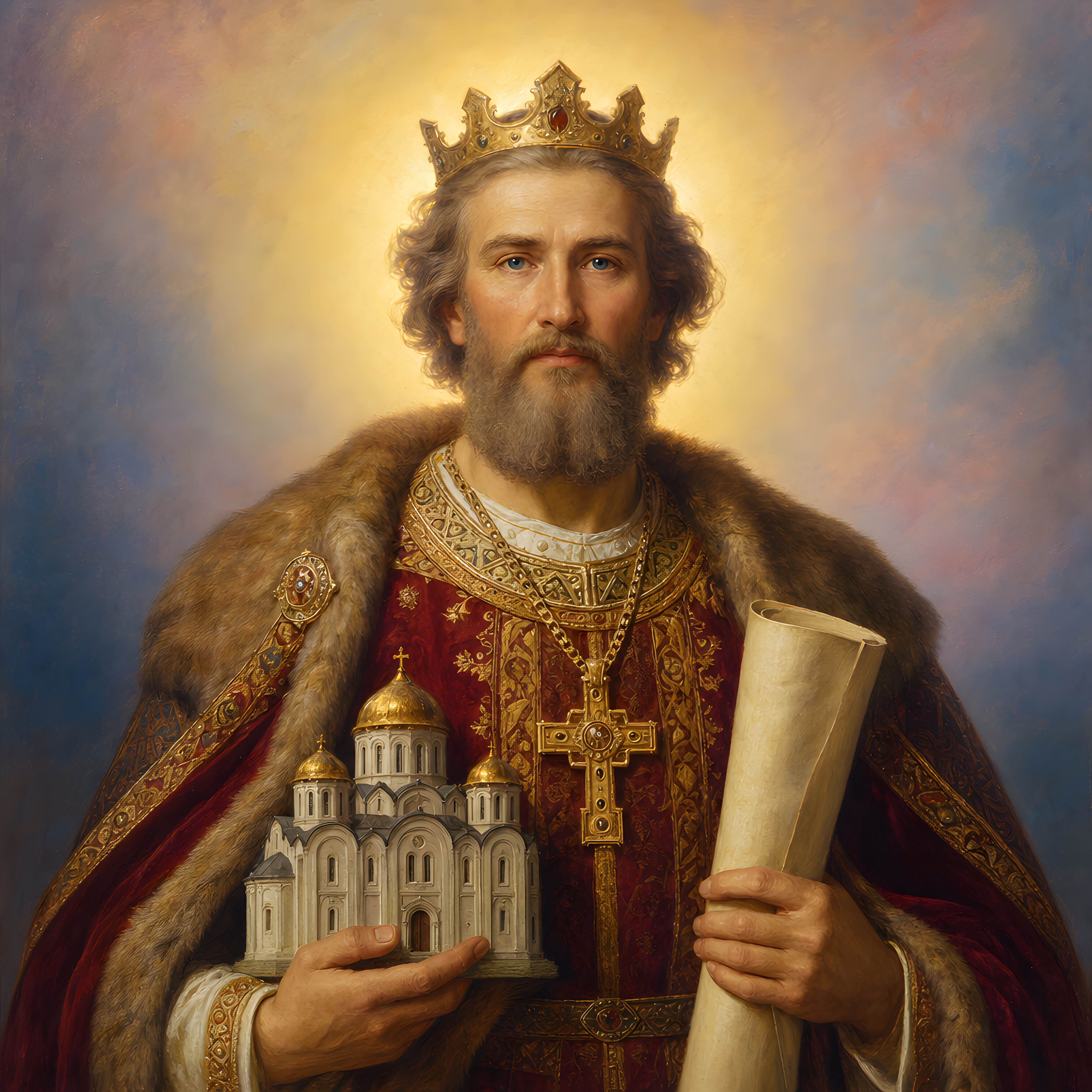 Portrait of St. Vladimir the Great