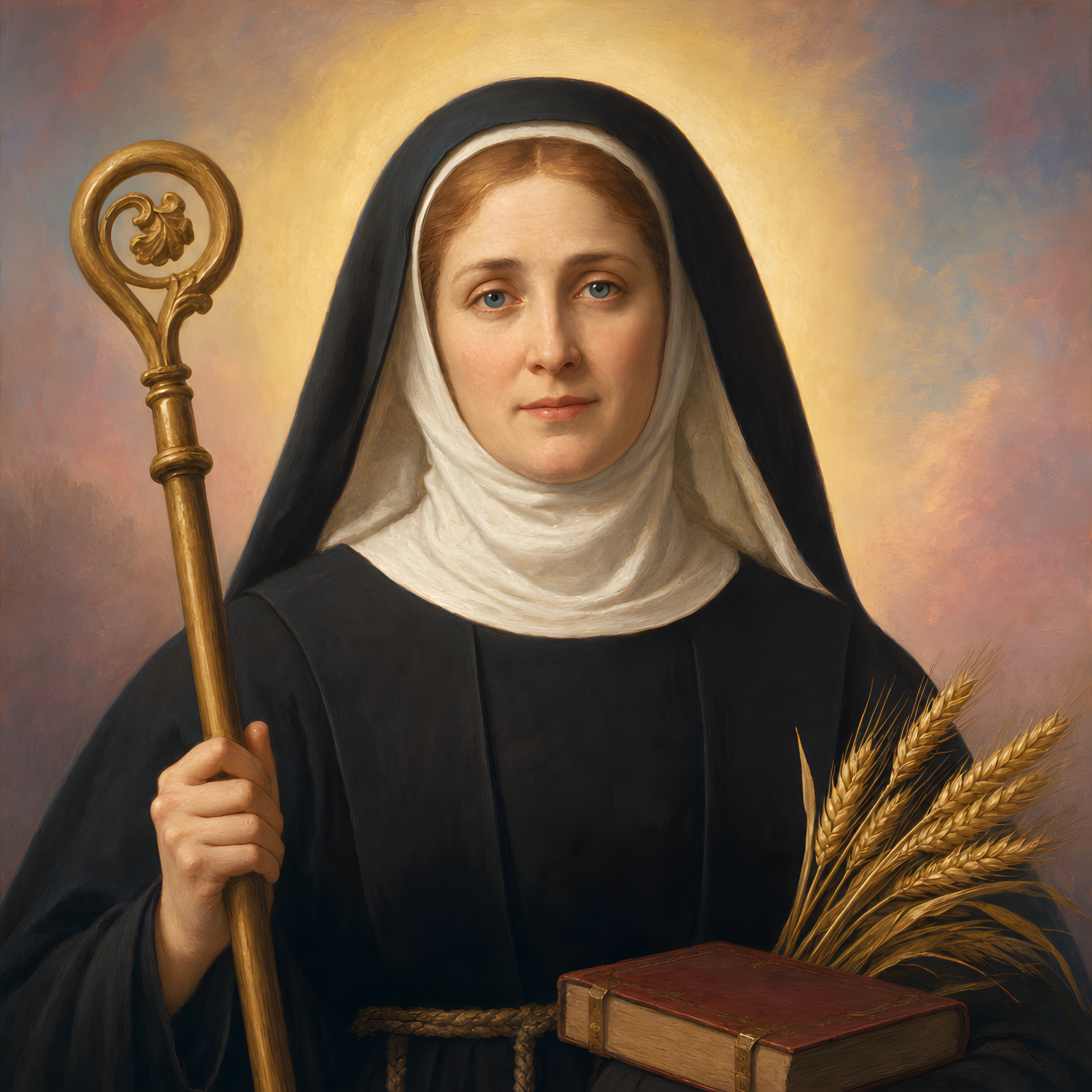 Portrait of St. Walburga