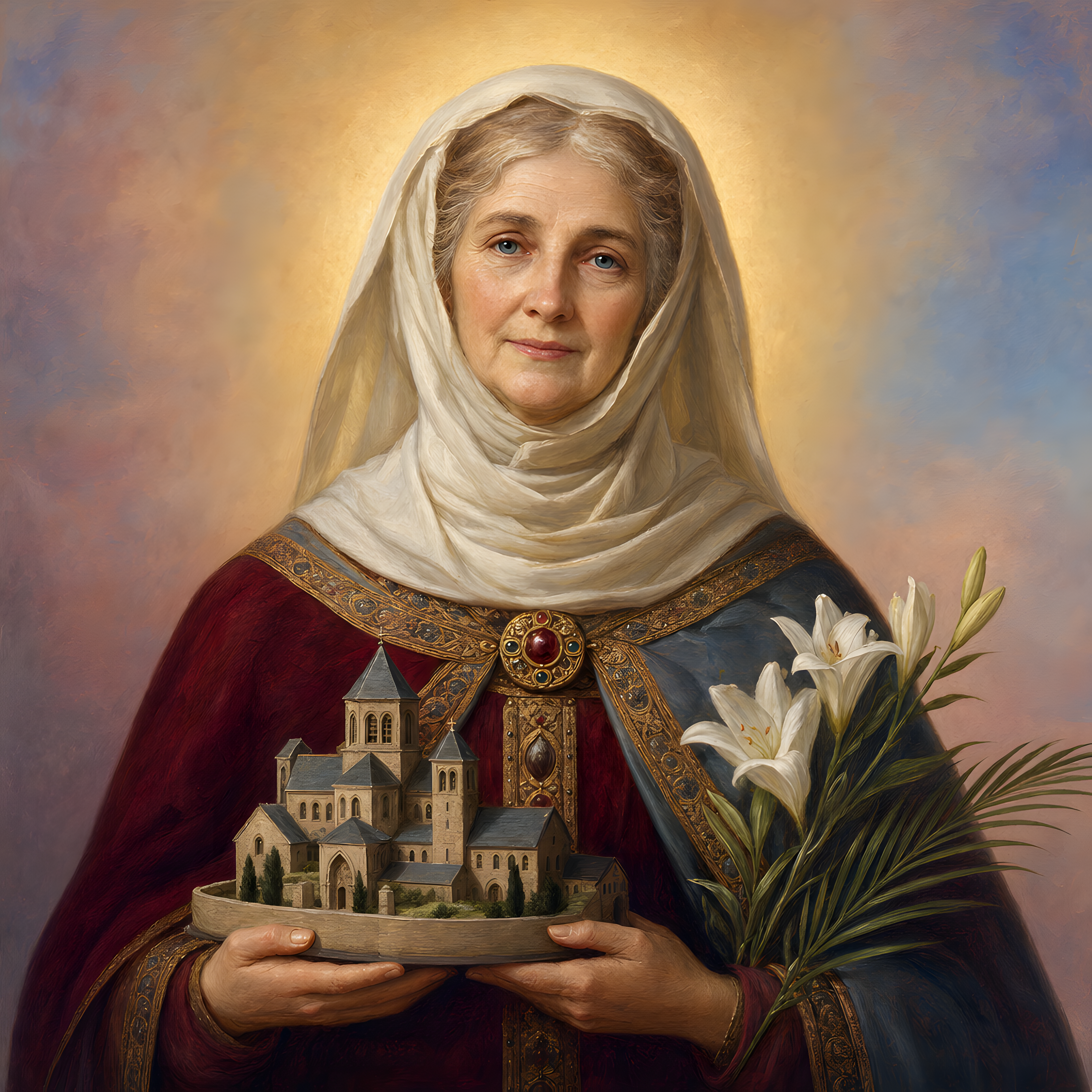 Portrait of St. Waldetrudis