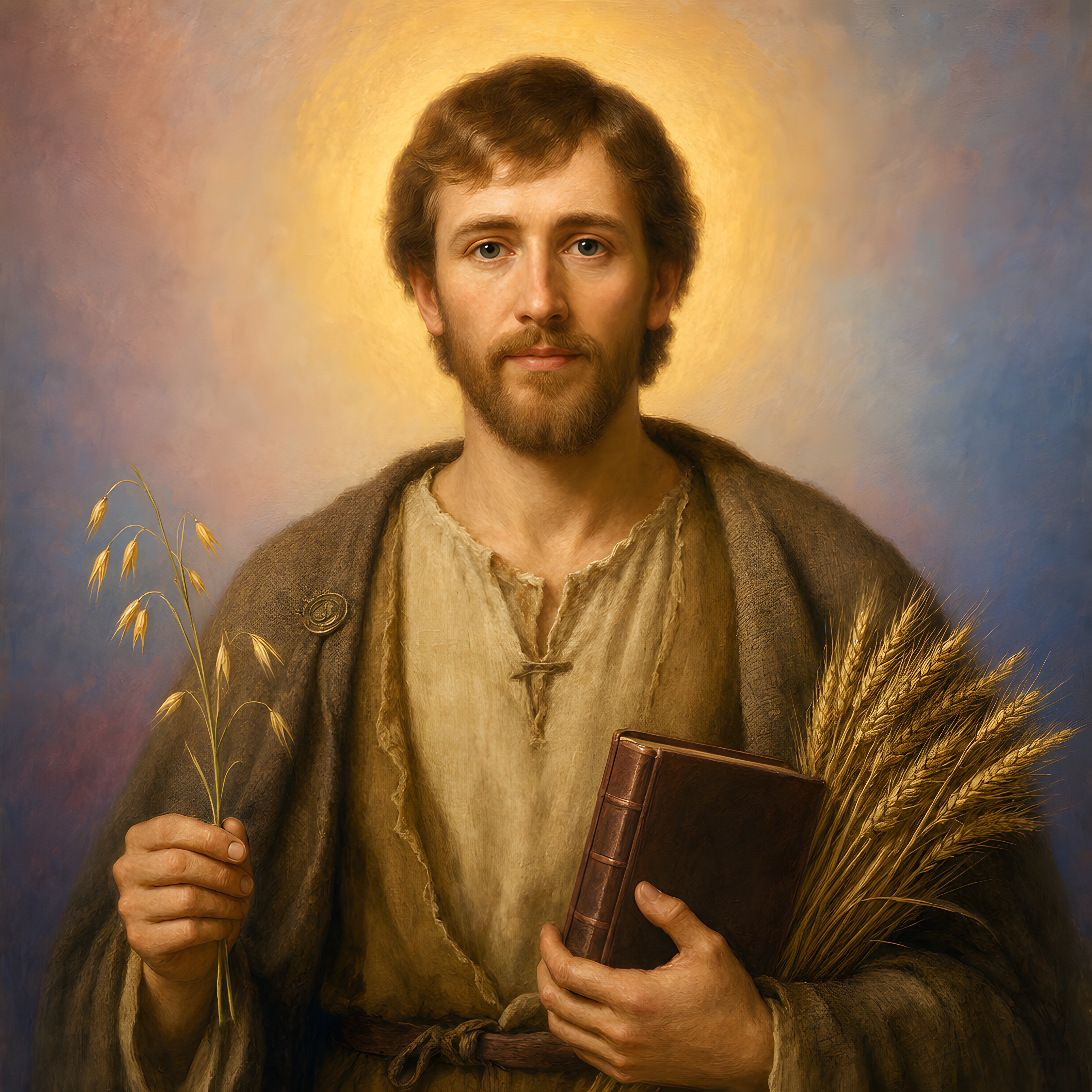 Portrait of St. Walstan