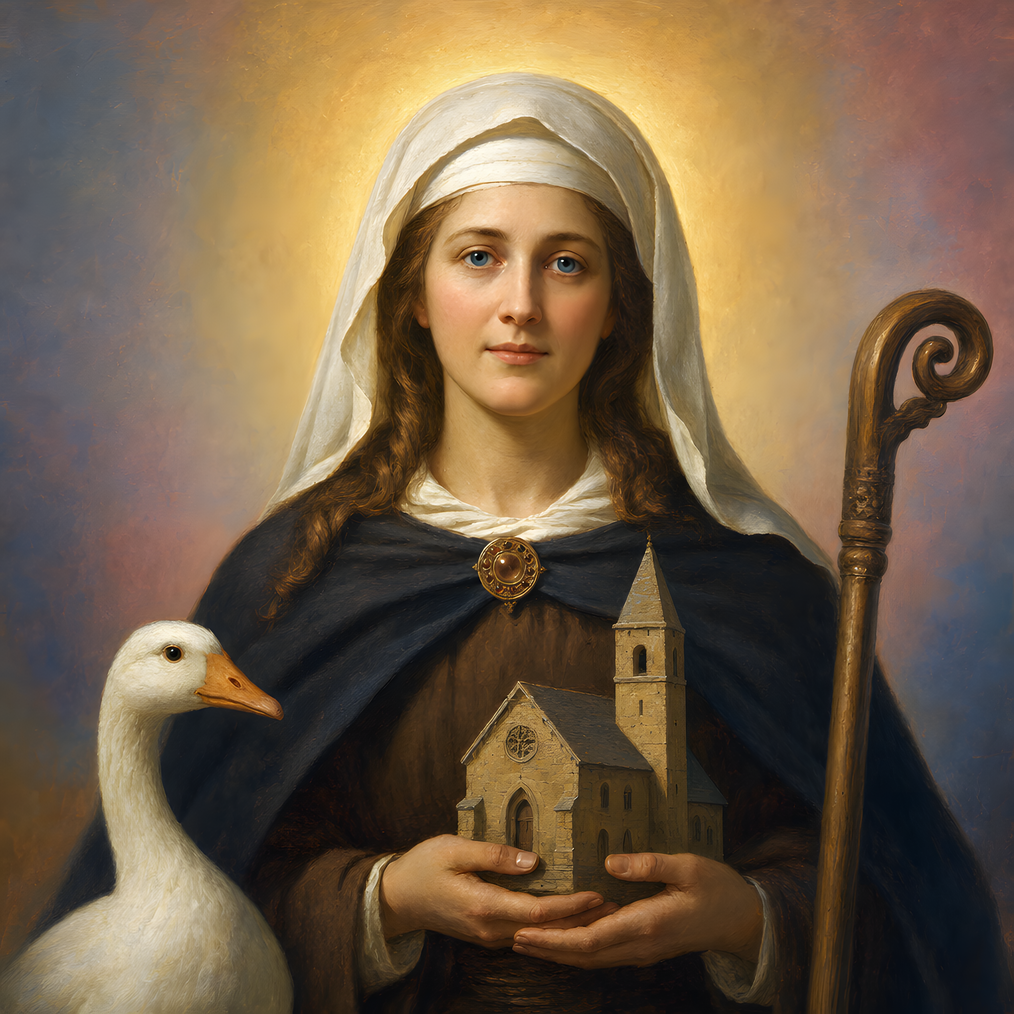 Portrait of St. Werburgh