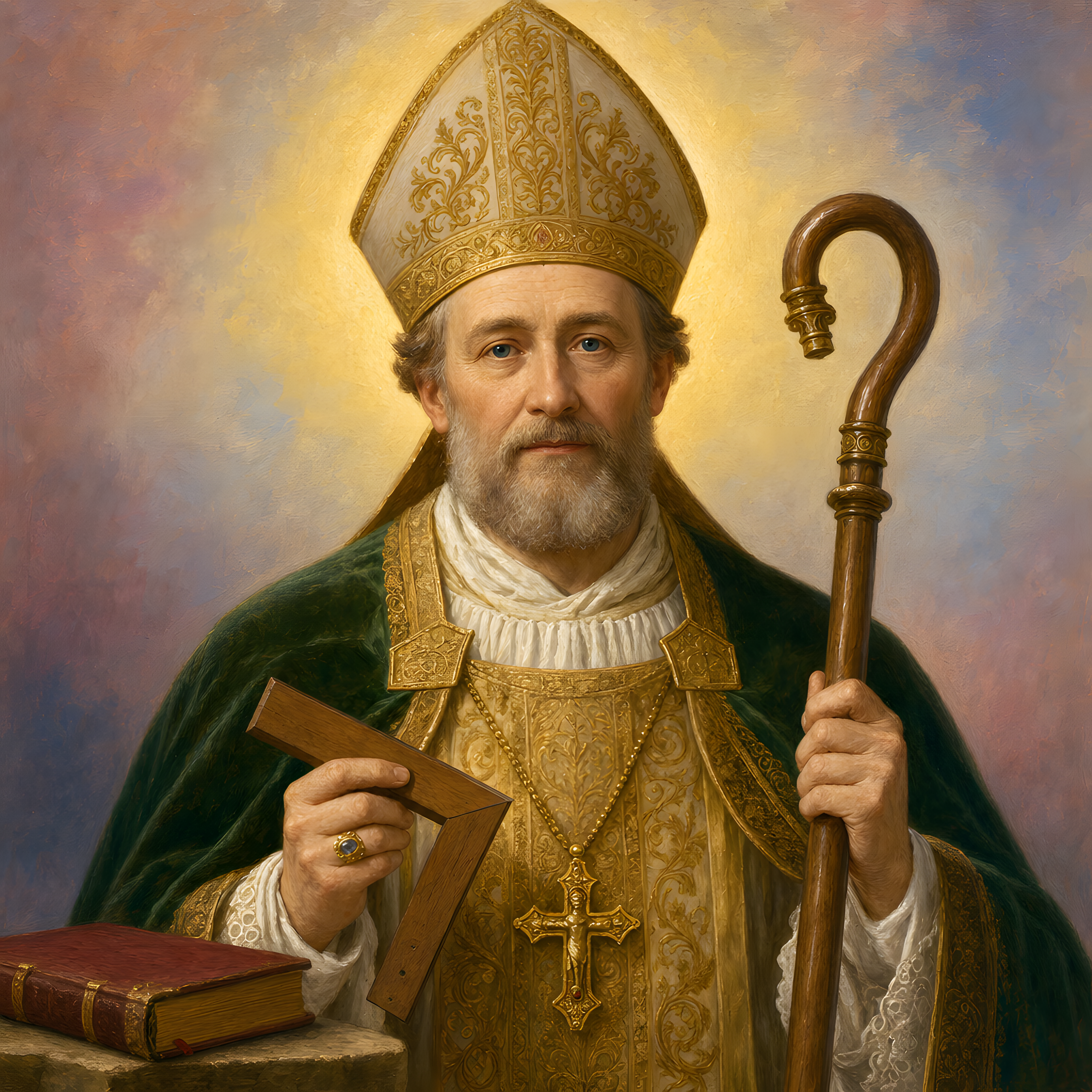 Portrait of St. Wolfgang of Regensburg